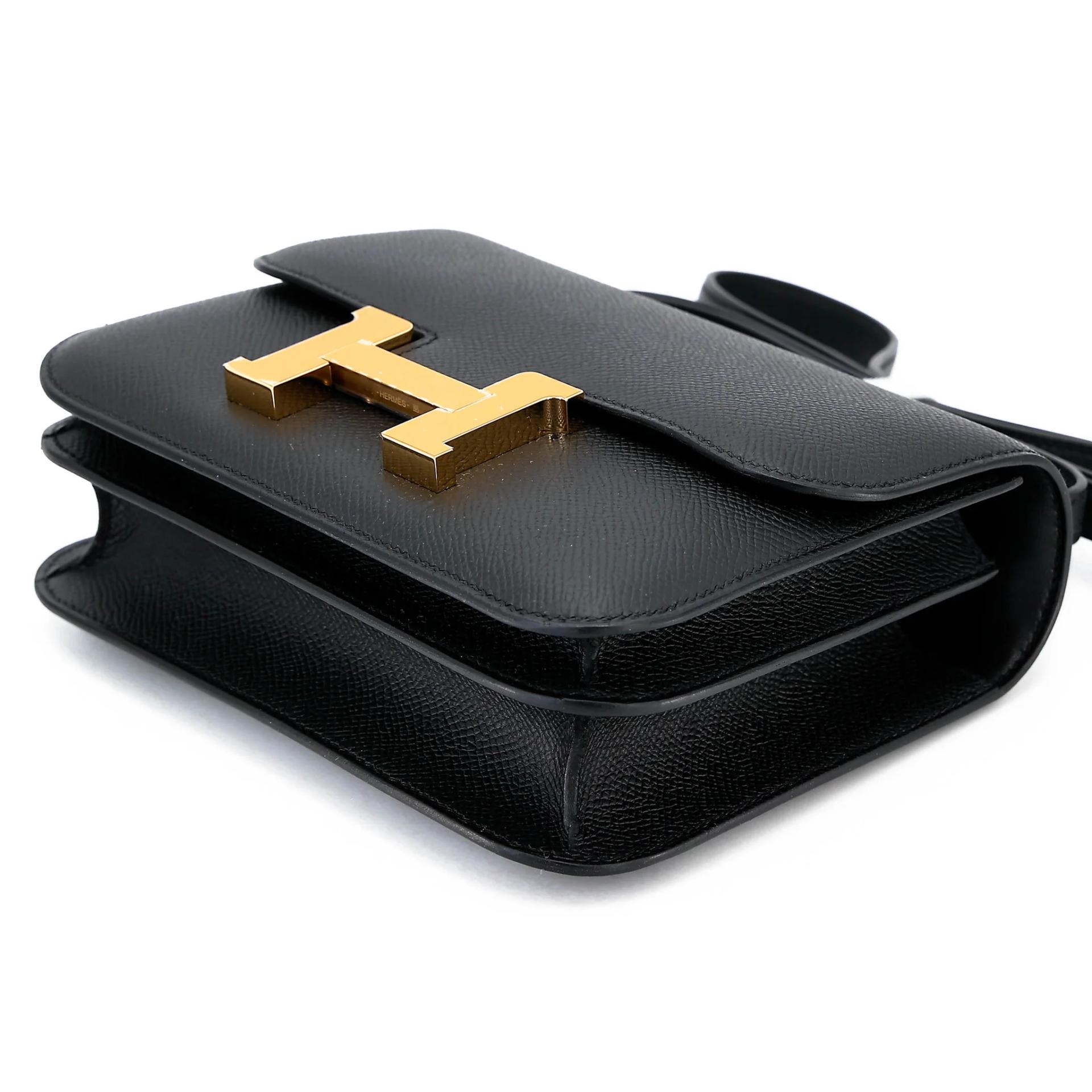 ランク N 新品 HERMÈS エルメス コンスタンス ミニ 19 ミラー ブラック (89) エプソン ゴールド金具 G刻印 (2026) - 4