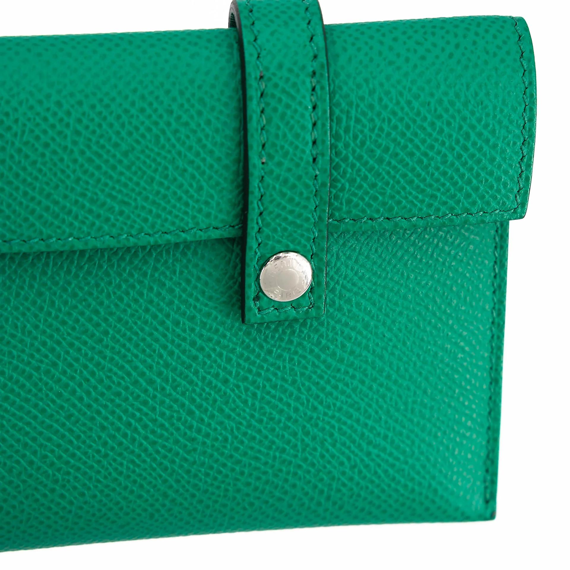 ランク NS 未使用品 HERMÈS エルメス 限定品 ケリードール ピクト ヴェールフィズ (0S) ナタ (I2) ローズテキサス (0E) ヴェールジェイド (O6) エプソン シルバー金具 B刻印 (2023) - 27
