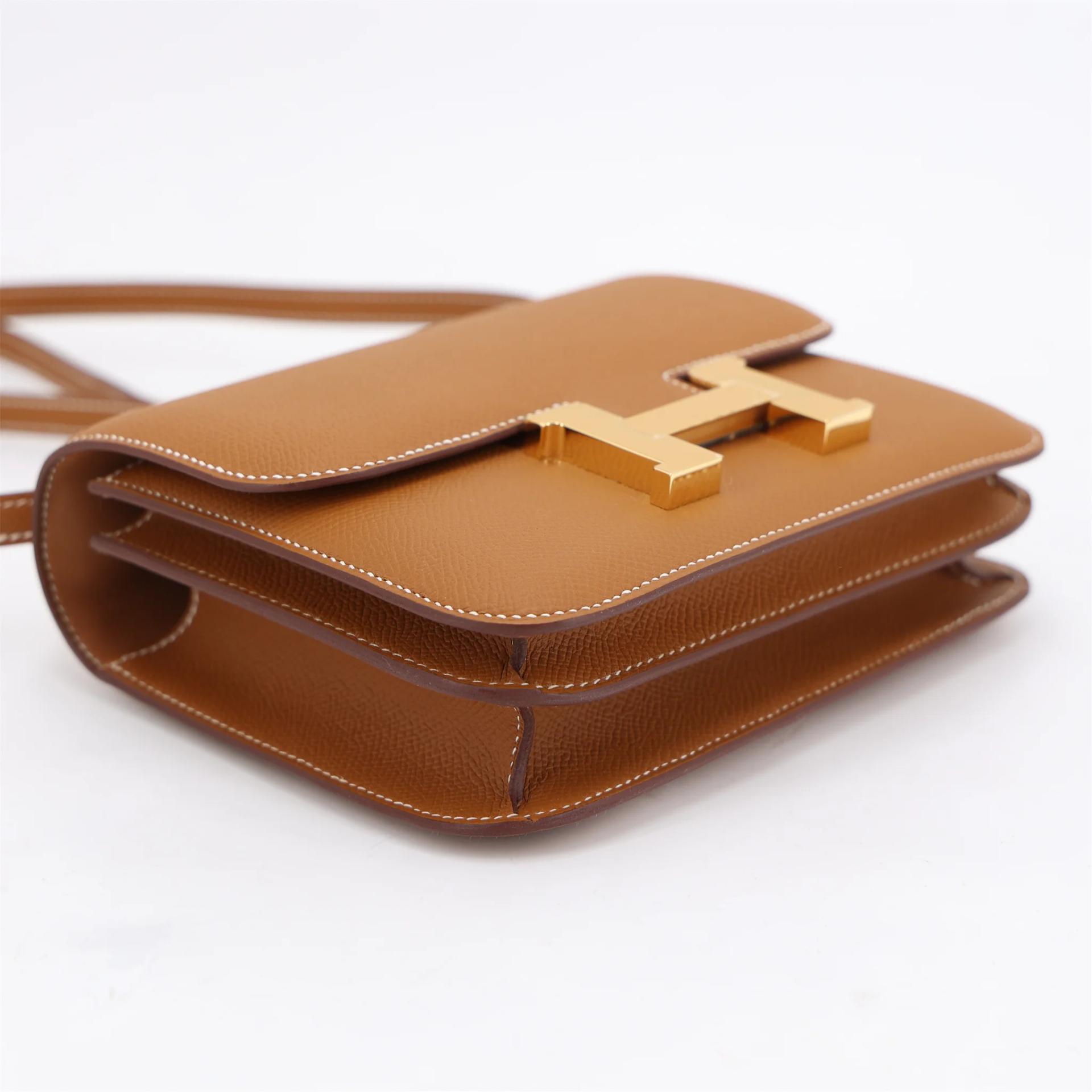 ランク N 新品 HERMÈS エルメス コンスタンス3 ミニ ゴールド (37) エプソン ゴールド金具 G刻印 (2026) - 4