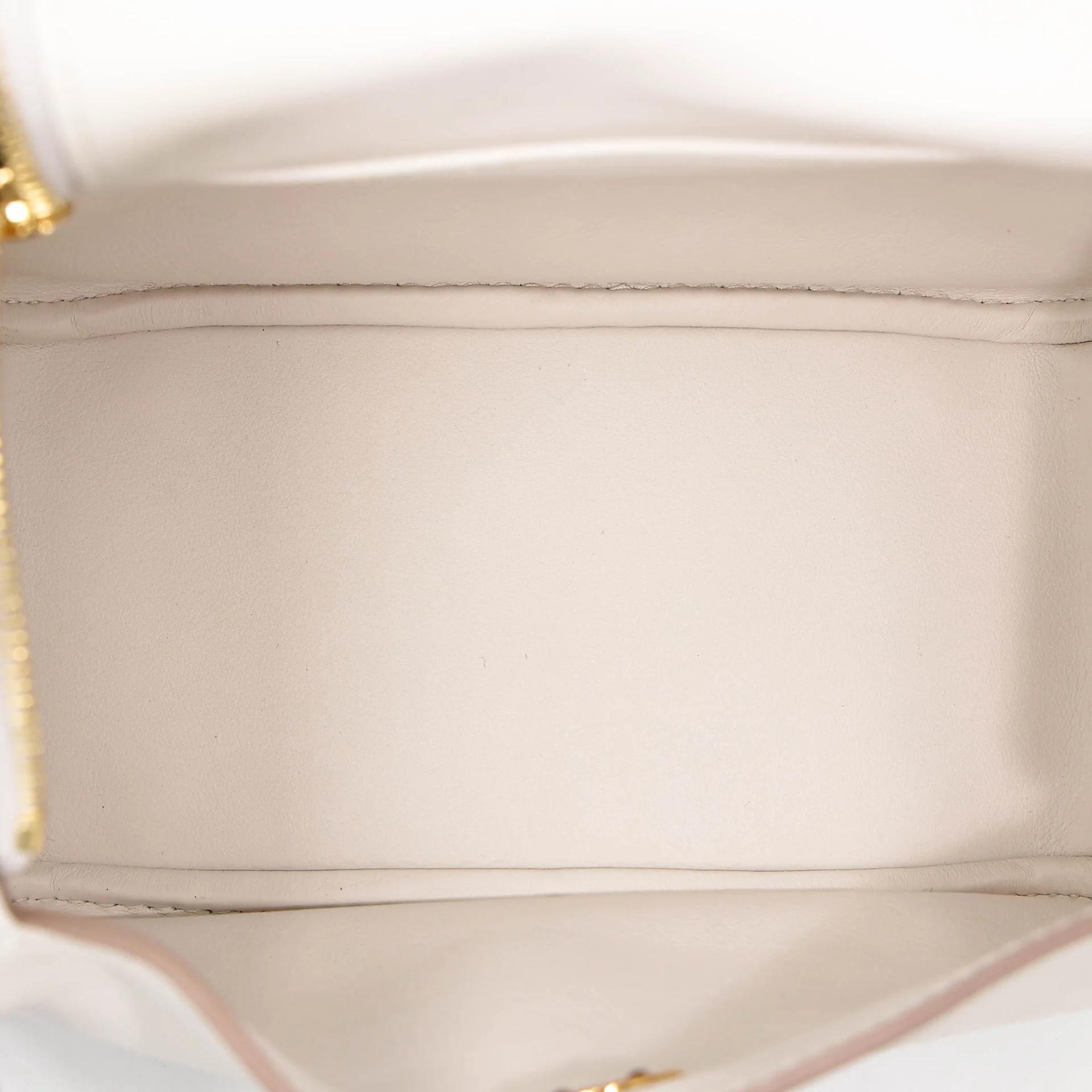 Unused ( Rank NS ) HERMÈS Mini Lindy II Touch Gris Perle (80) Beton (8L) Swift Matte Alligator Gold hardware W (2024) - 16