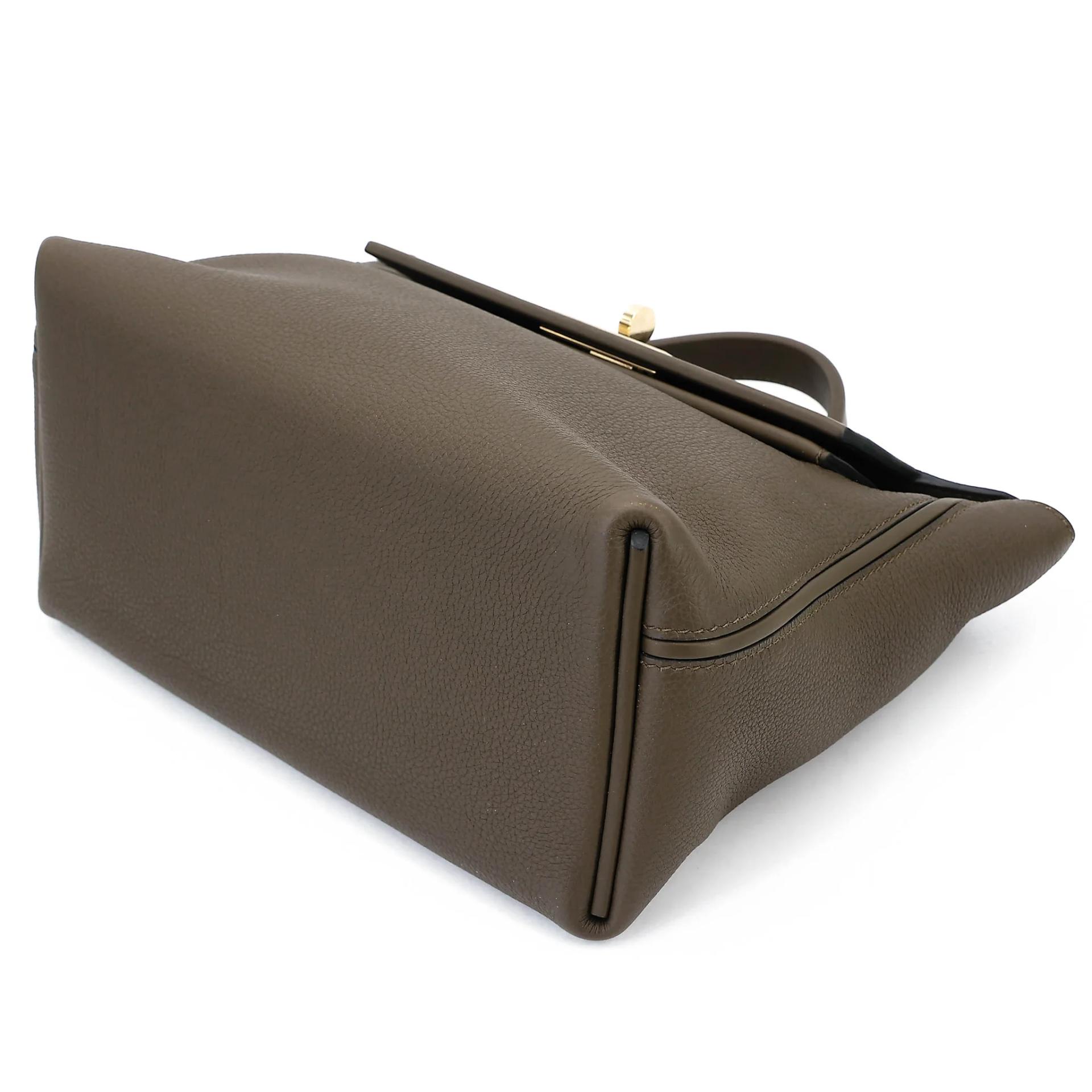 Very Good ( Rank A) HERMÈS 24/24 - 29 Vert Loden (V8) Togo Swift Palladium hardware G (2026) - 4