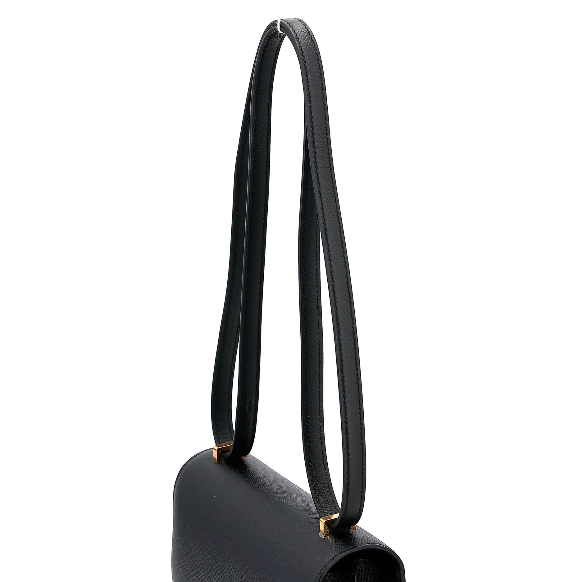 ランク N 新品 HERMÈS エルメス コンスタンス ミニ 19 ミラー ブラック (89) エプソン ゴールド金具 G刻印 (2026) - 3