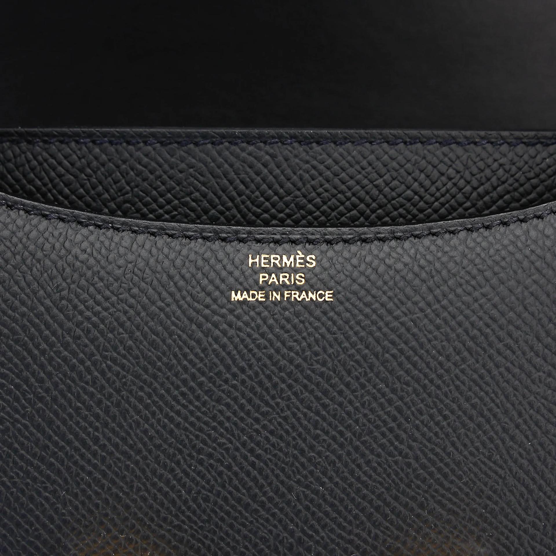 ランク N 新品 HERMÈS エルメス コンスタンス ミニ 19 ミラー ブラック (89) エプソン ゴールド金具 G刻印 (2026) - 12