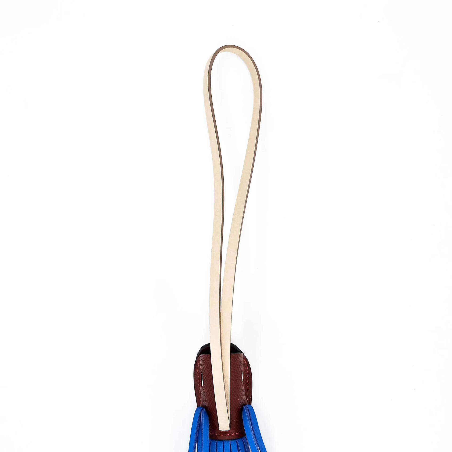 ランク N 新品 HERMÈS エルメス Poisson フィッシュチャーム ルージュアッシュ (55) ブルーイドラ (T7) クレ (10) エプソン アニョーミロ G刻印 (2026) - 3