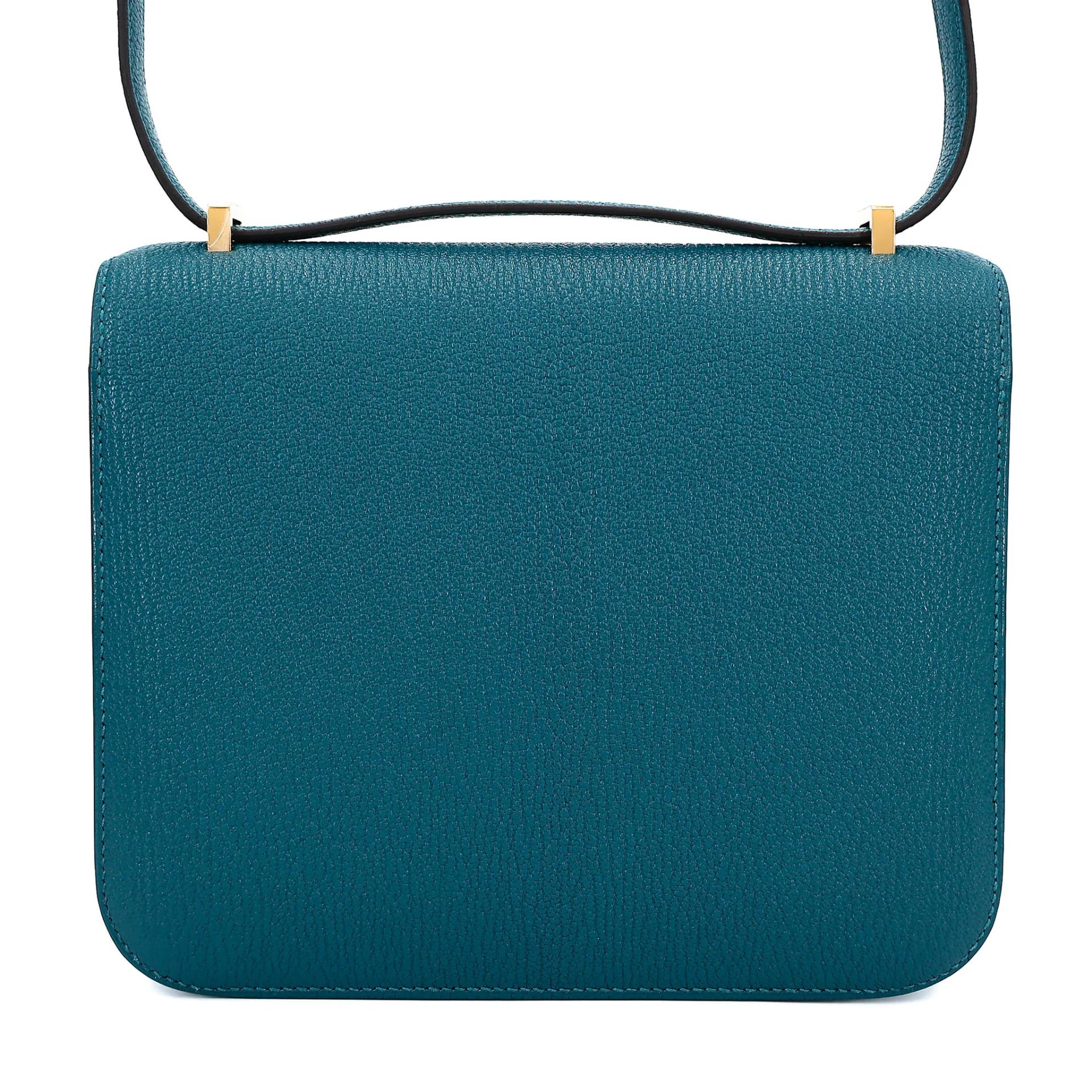 ランク A HERMÈS エルメス コンスタンス3 ミニ コルヴェール (1P) シェーブル ゴールド金具 Z刻印 (2021) - 2