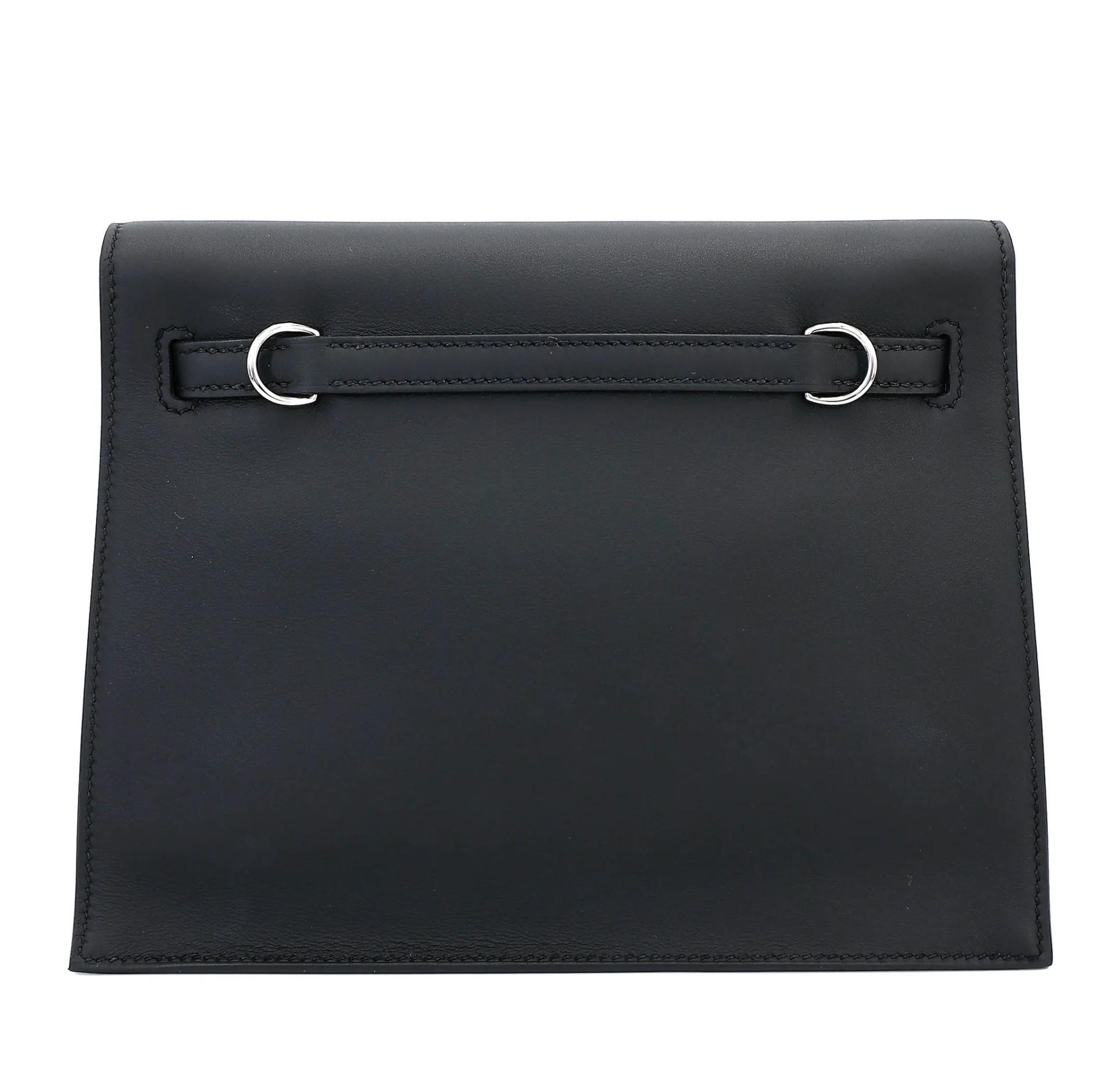 Brand New ( Rank N ) HERMÈS Kelly Danse Noir (89) Swift Palladium hardware G (2026) - 2