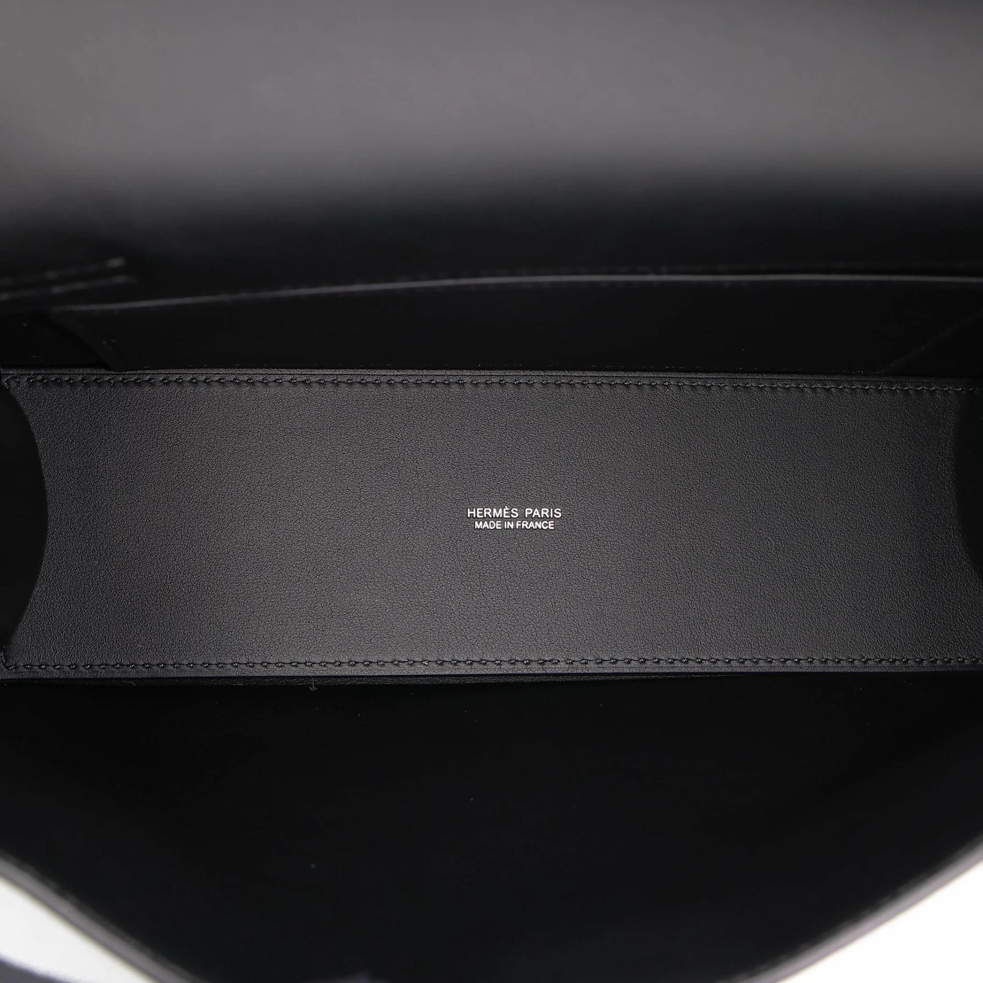 Brand New ( Rank N ) HERMÈS Kelly Danse Noir (89) Swift Palladium hardware G (2026) - 16