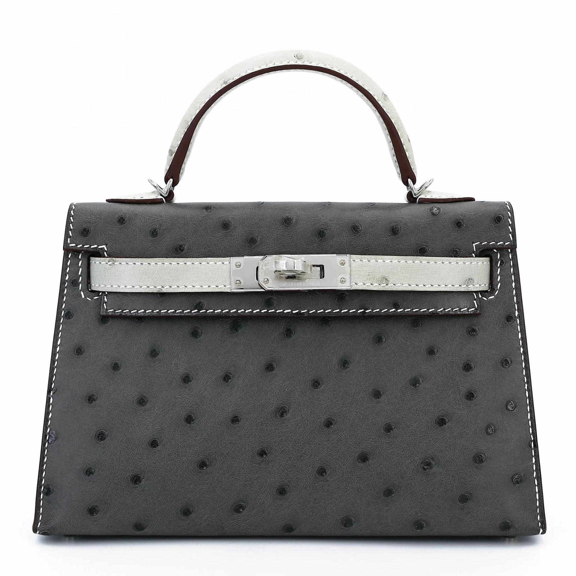 Mini Kelly II Graphite (88) Gris Perle (80)