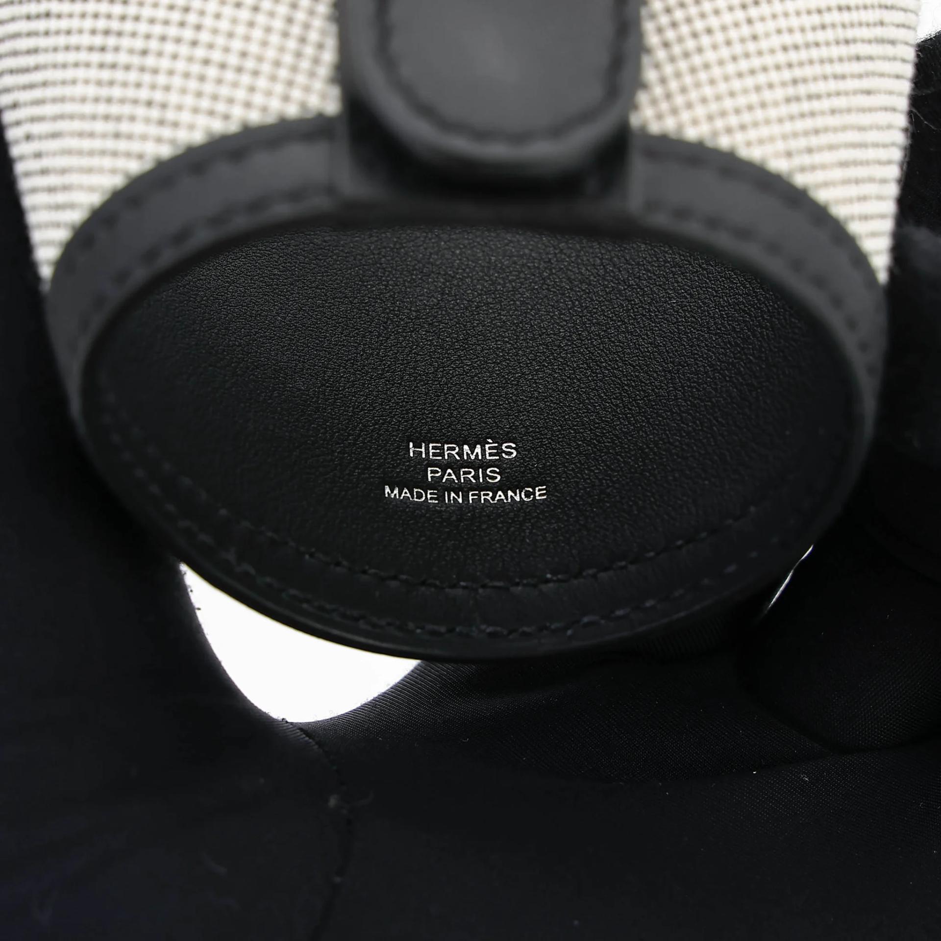 Brand New ( Rank N ) HERMÈS Limited Edition Birkin Cargo 35 Noir (89) Toile H canvas Swift Palladium hardware K (2025) - 29