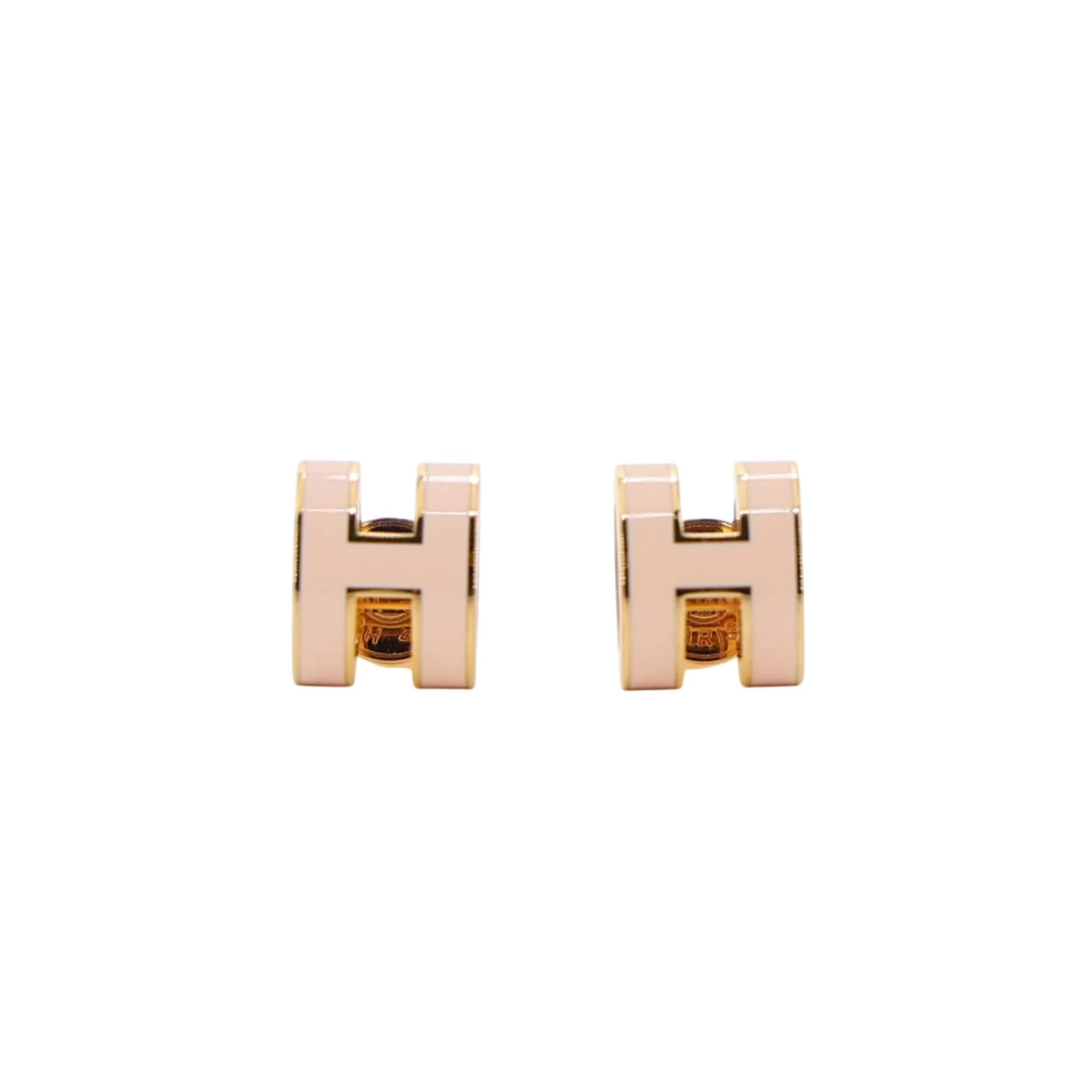 Mini Pop H earrings Pink