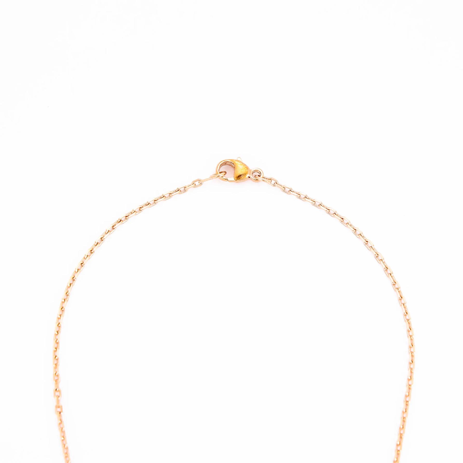Brand New ( Rank N ) HERMÈS Mini Pop H pendant Rose Sakura (3Q) Rose Gold hardware - 7
