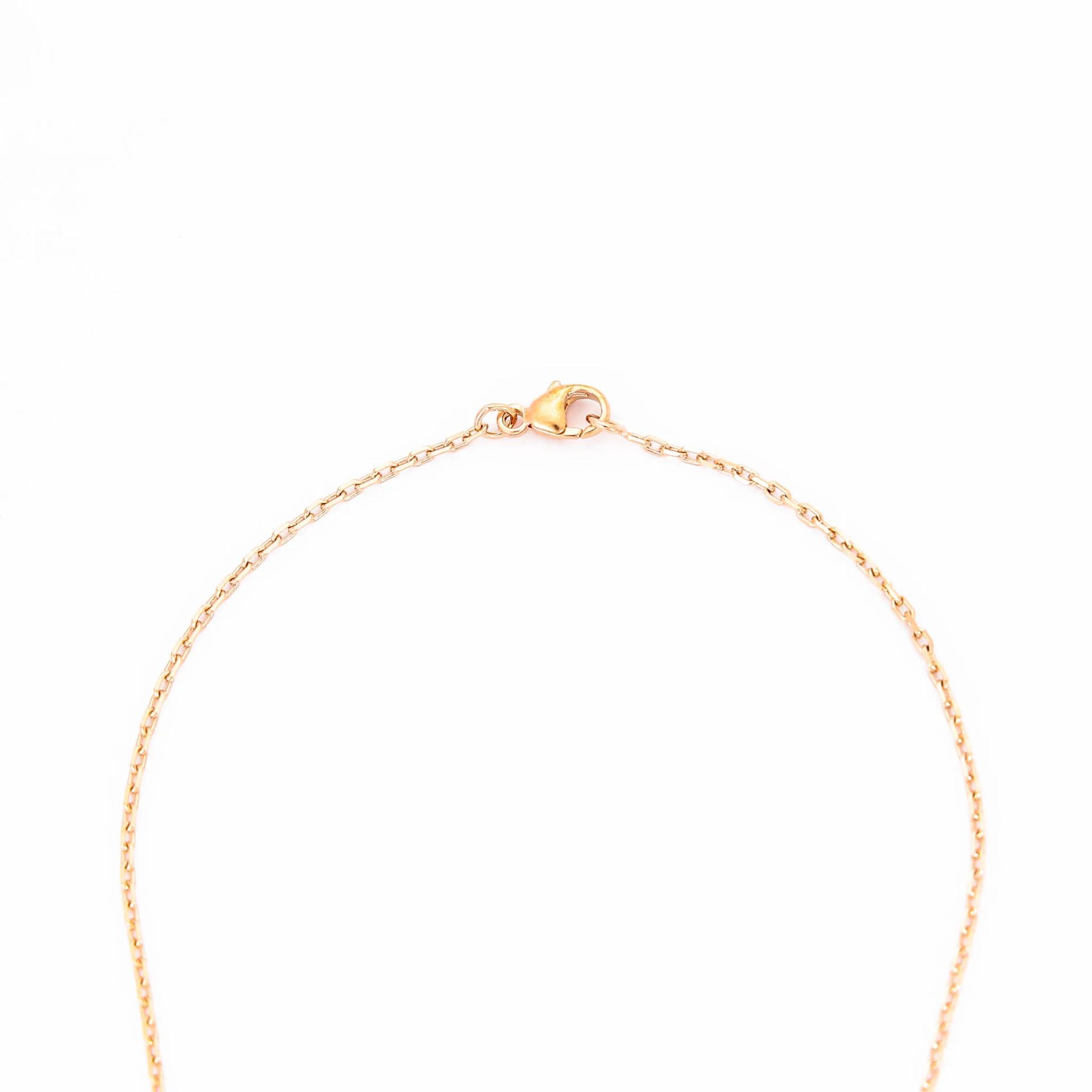 Brand New ( Rank N ) HERMÈS Mini Pop H pendant Rose Sakura (3Q) Rose Gold hardware - 4