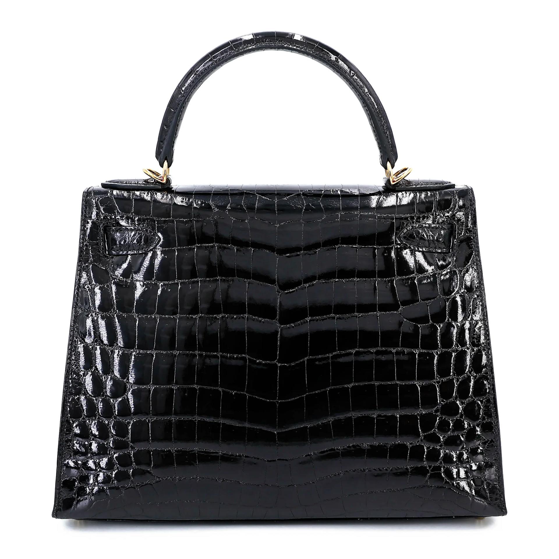 Kelly 28 Sellier  Noir (89)