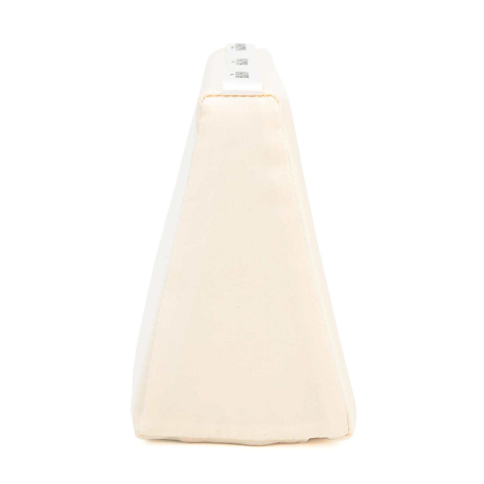 Brand New ( Rank N )GINZA XIAOMA Original Kelly 25 Bag Pillow White Satin Woven Fabric Cotton - 12