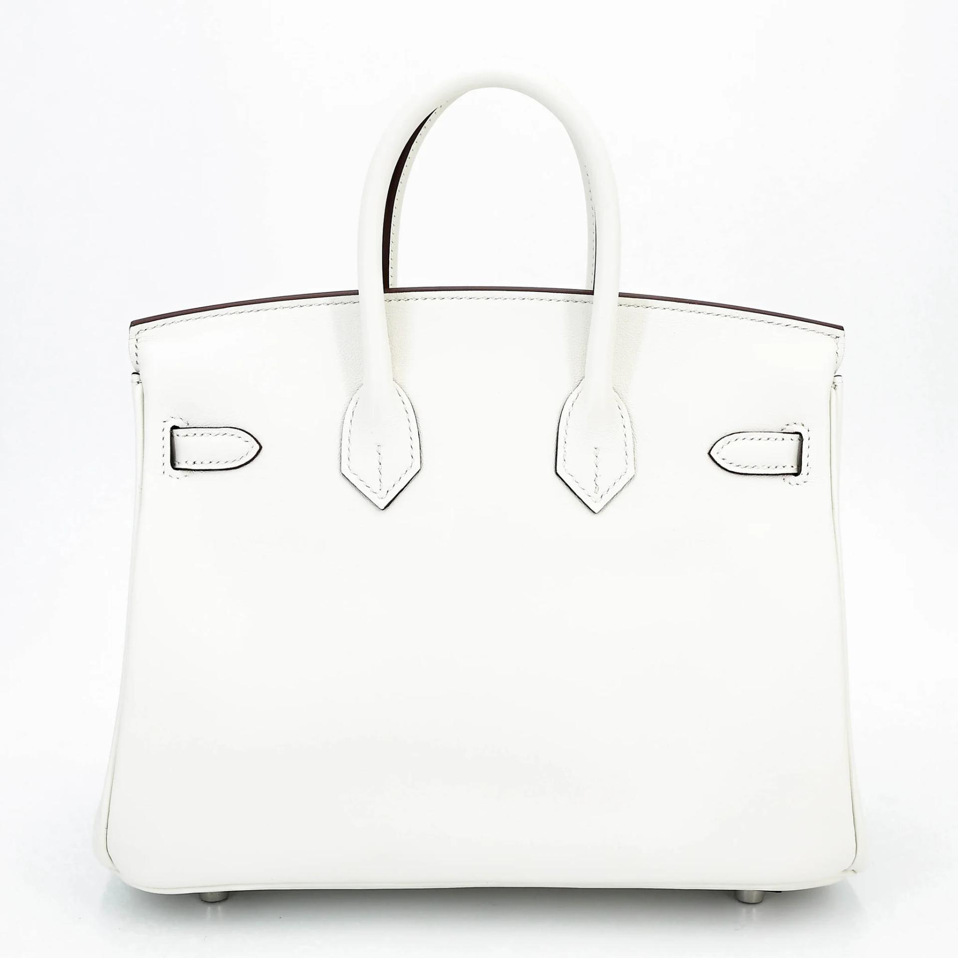 Birkin 25 In & Out White (01)