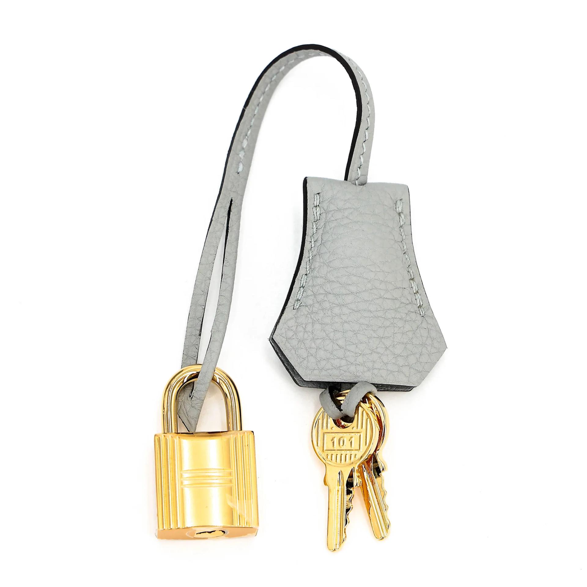 Brand New ( Rank N ) HERMÈS Birkin 25 Bleu Glacier (8U) Togo Gold hardware K (2025) - 16