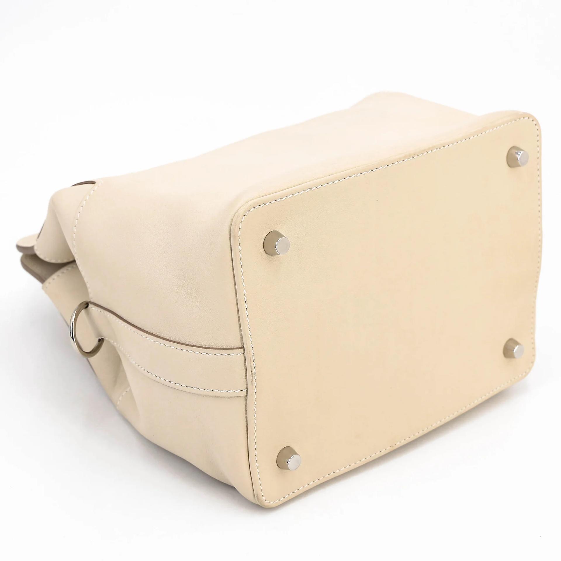 Very Good ( Rank A) HERMÈS Toolbox 20 Beton (8L) Swift Palladium hardware A (2017) - 8