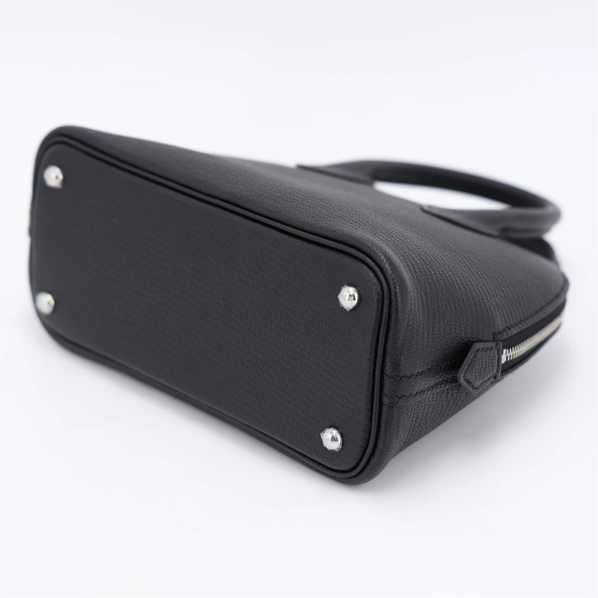 Brand New ( Rank N ) HERMÈS Mini Bolide 1923 Black Chevre Mysore Palladium hardware G (2026) - 5