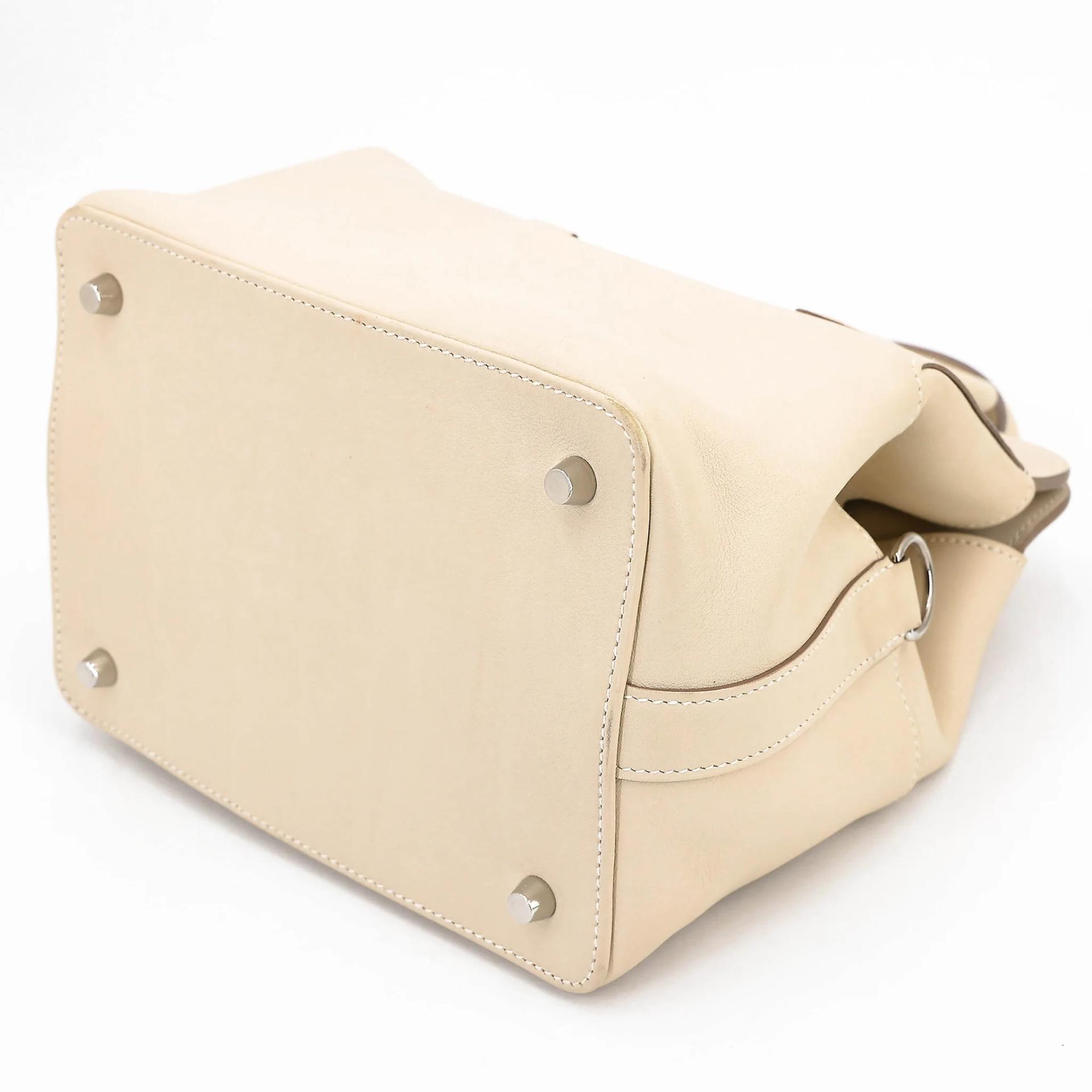 Very Good ( Rank A) HERMÈS Toolbox 20 Beton (8L) Swift Palladium hardware A (2017) - 5