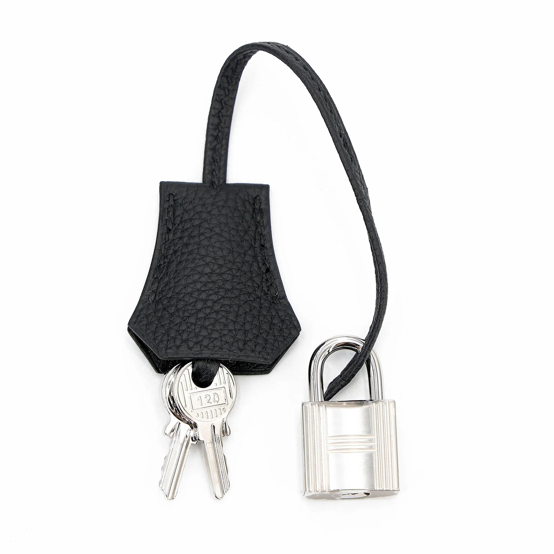 Brand New ( Rank N ) HERMÈS Birkin 25 Noir (89) Togo Palladium hardware G (2026) - 17