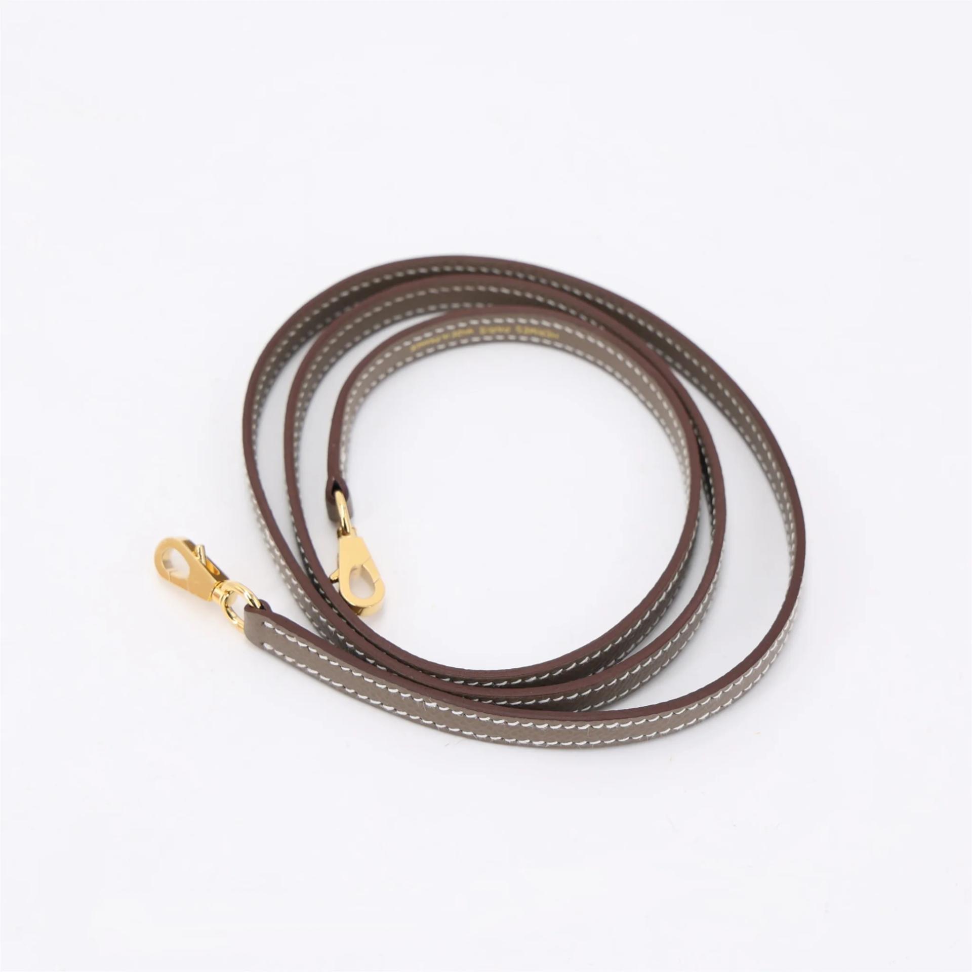 Brand New ( Rank N ) HERMÈS Mini Kelly II Etoupe (18) Epsom Gold hardware G (2026) - 15