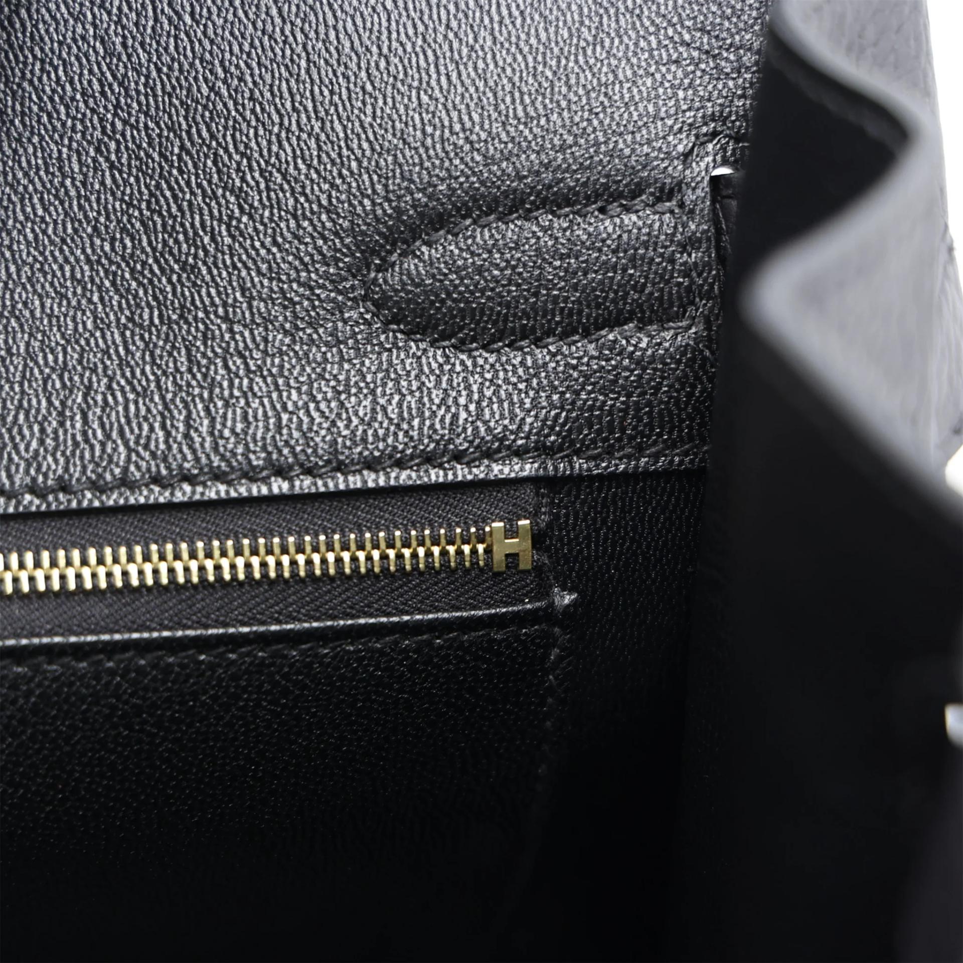 Brand New ( Rank N ) HERMÈS Birkin 30 Noir (89) Togo Gold hardware G (2026) - 15