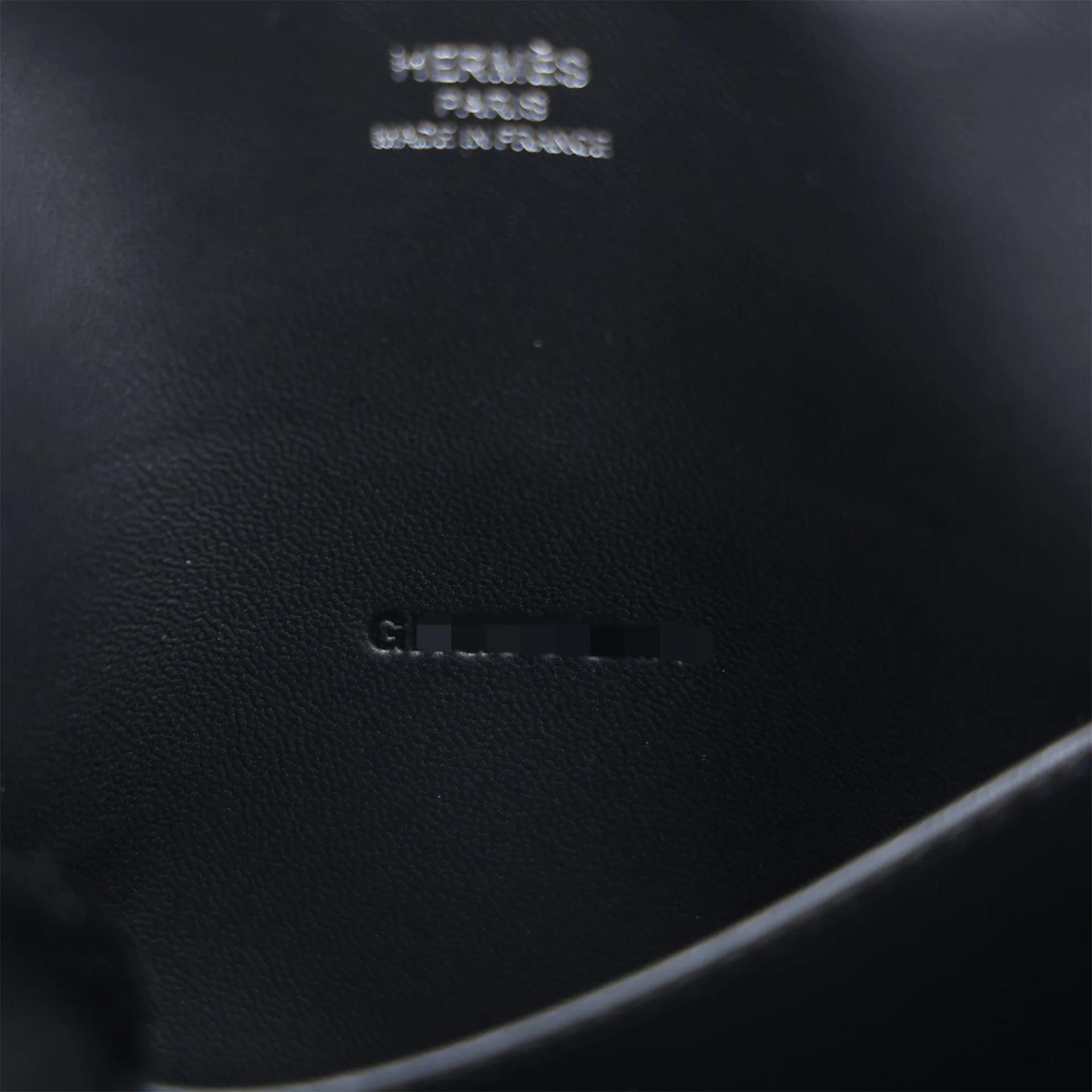 Brand New ( Rank N ) HERMÈS Mini Bolide 1923 Black Chevre Mysore Palladium hardware G (2026) - 10
