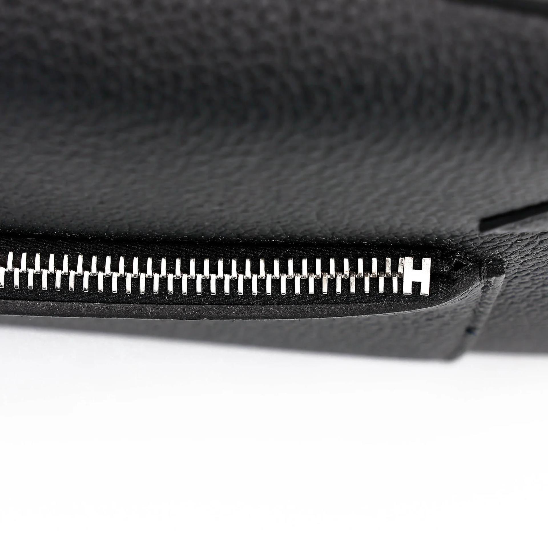 Brand New ( Rank N ) HERMÈS Kelly 42 Maxi Noir (89) Togo Palladium hardware G (2026) - 9