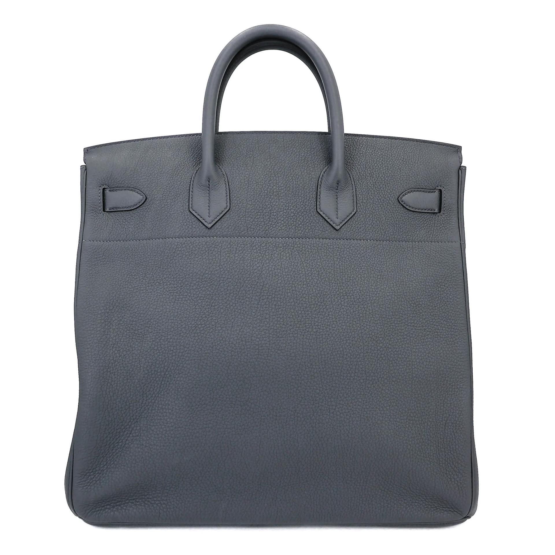 Unused ( Rank NS ) HERMÈS Haut à Courroies HAC 40 Gris misty (H0) Togo Palladium hardware W (2024) - 2