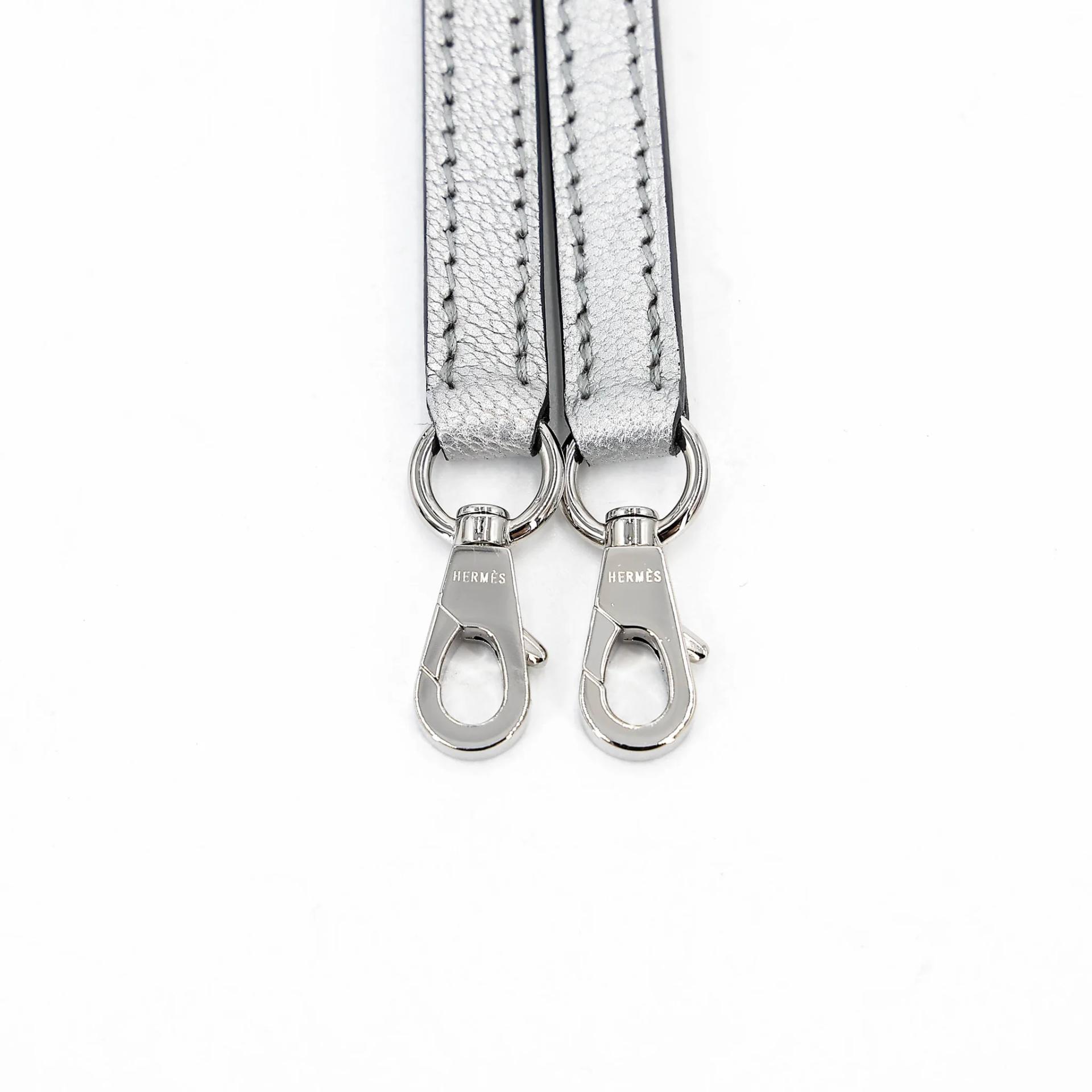 Excellent ( Rank SA ) HERMÈS Mini Kelly II Argent (05) Chamkilight Palladium hardware K (2025) - 20