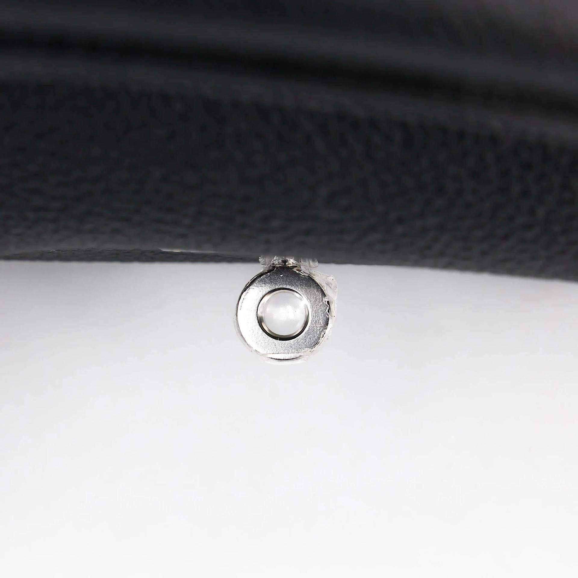 Brand New ( Rank N ) HERMÈS Kelly 42 Maxi Noir (89) Togo Palladium hardware G (2026) - 14