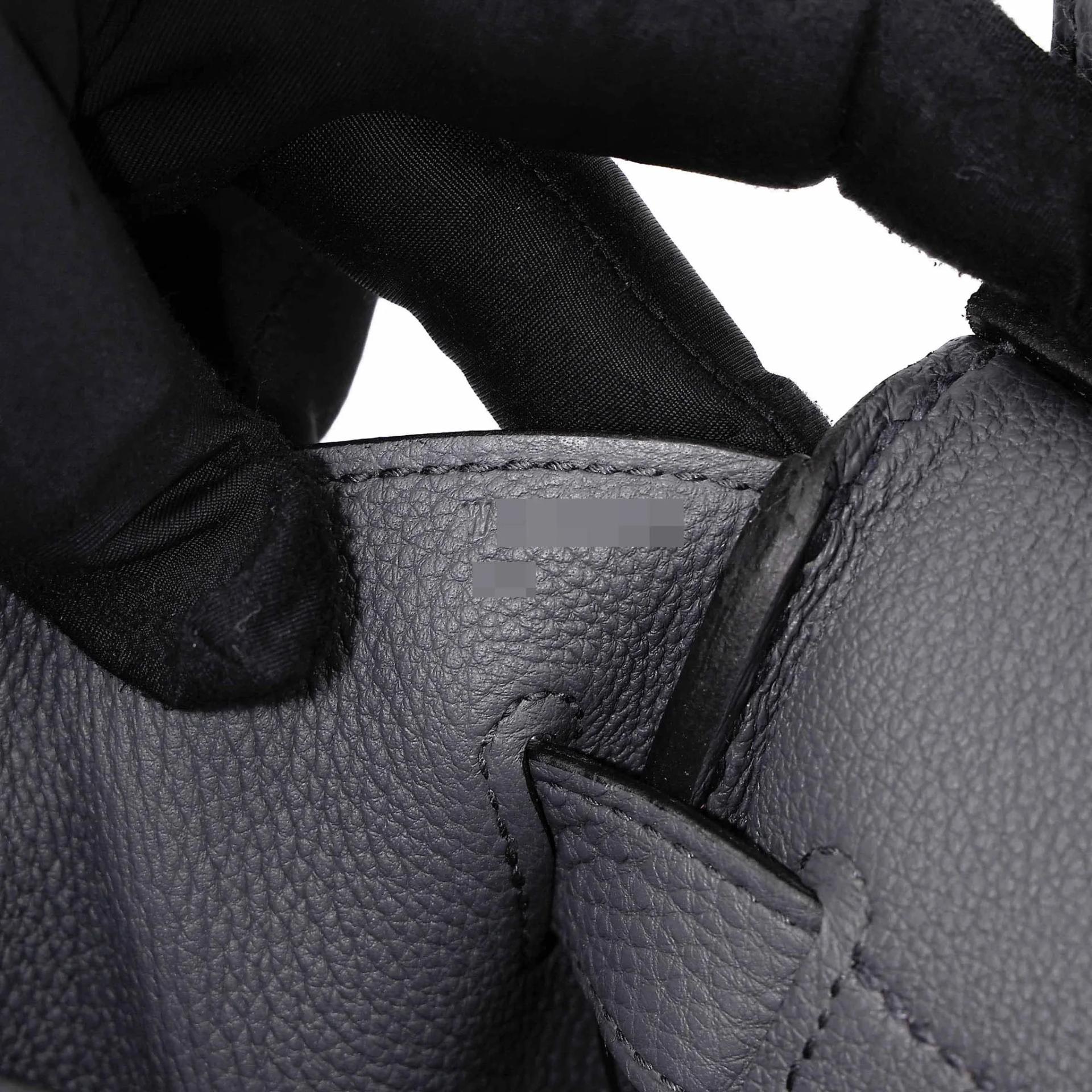 Unused ( Rank NS ) HERMÈS Haut à Courroies HAC 40 Gris misty (H0) Togo Palladium hardware W (2024) - 14