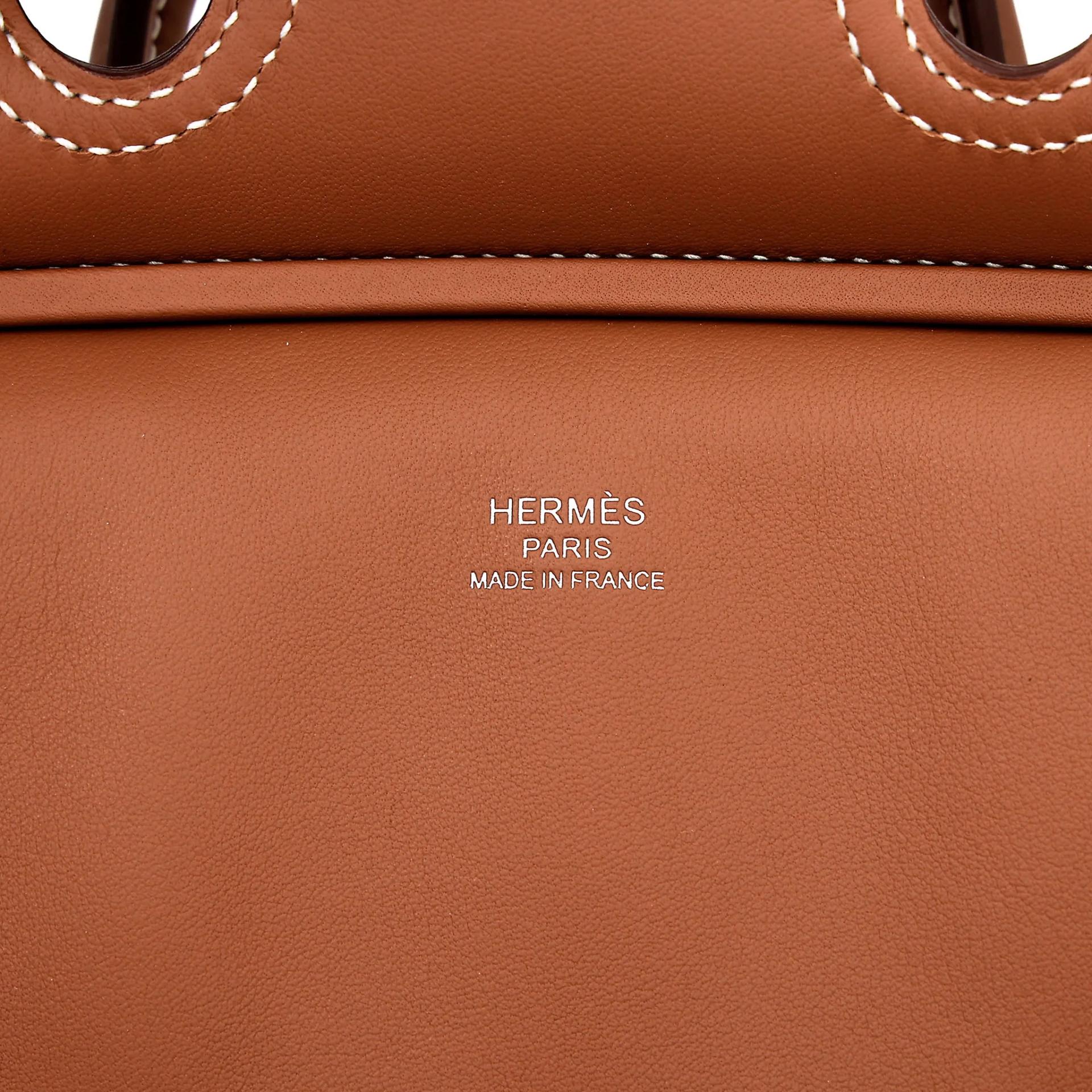 Brand New ( Rank N ) HERMÈS Limited Edition Birkin Cargo 25 Gold (37) Toile Goeland canvas Swift Palladium hardware G (2026) - 16