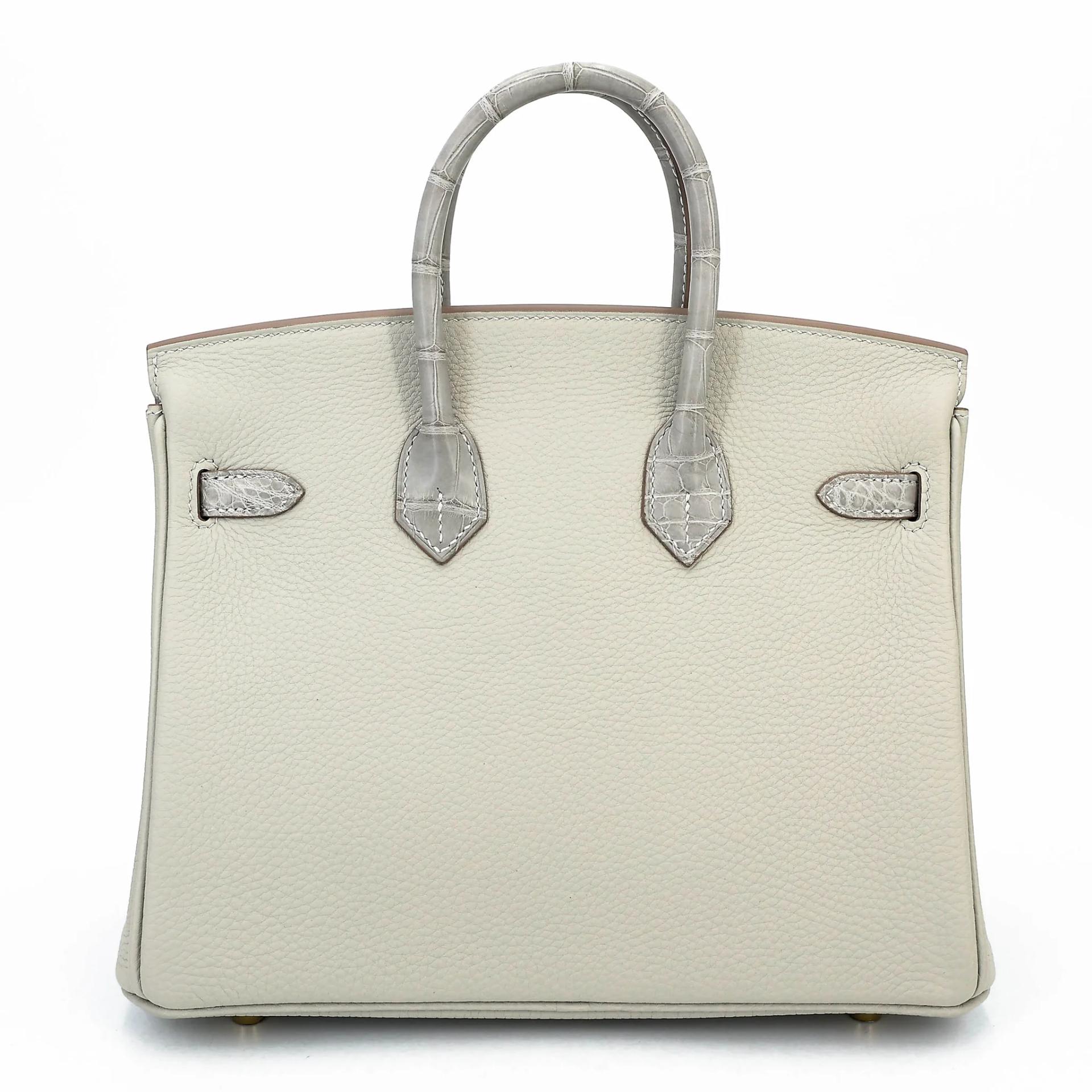 Birkin 25 Touch 80 珍珠灰 Gris Perle