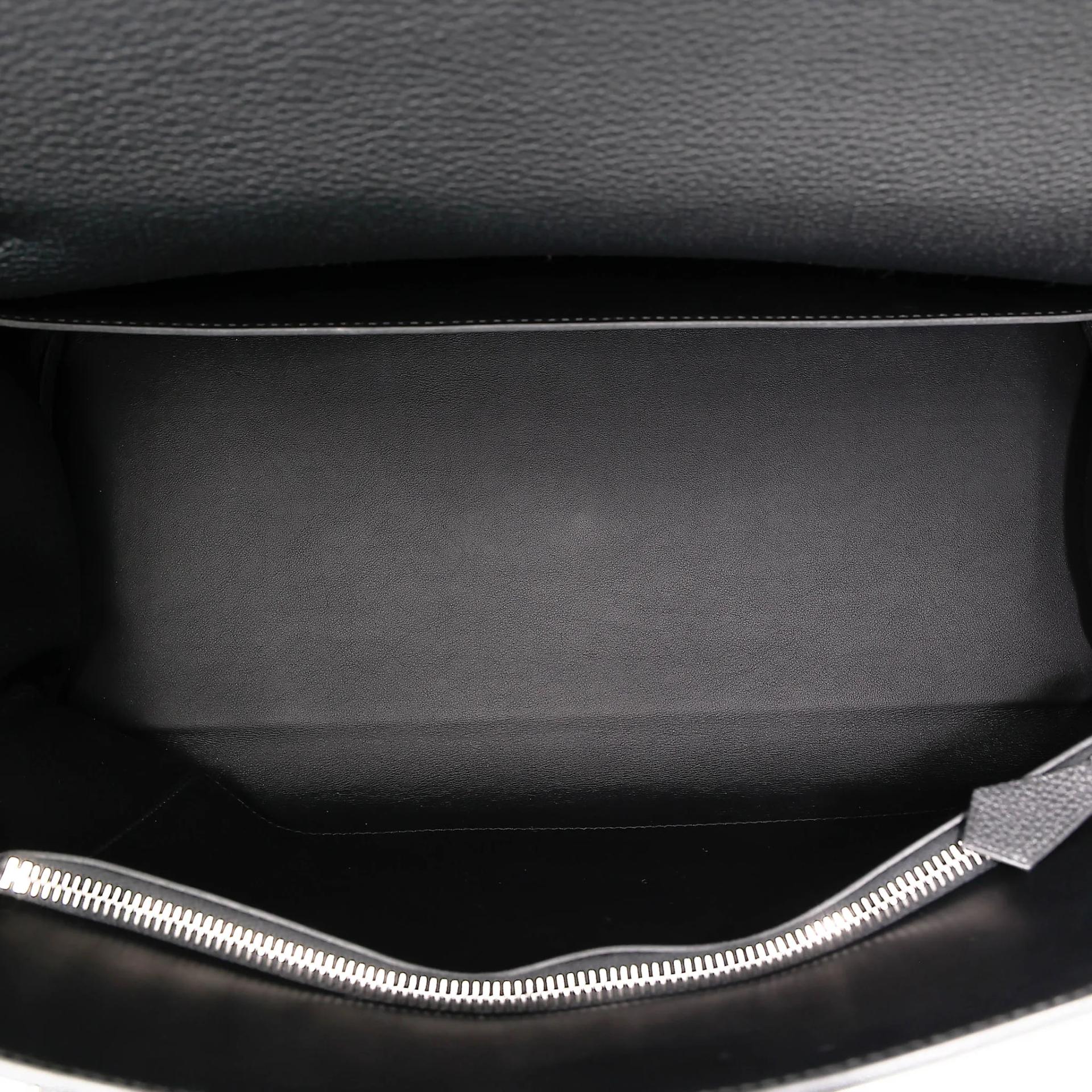 Brand New ( Rank N ) HERMÈS Kelly 42 Maxi Noir (89) Togo Palladium hardware G (2026) - 26