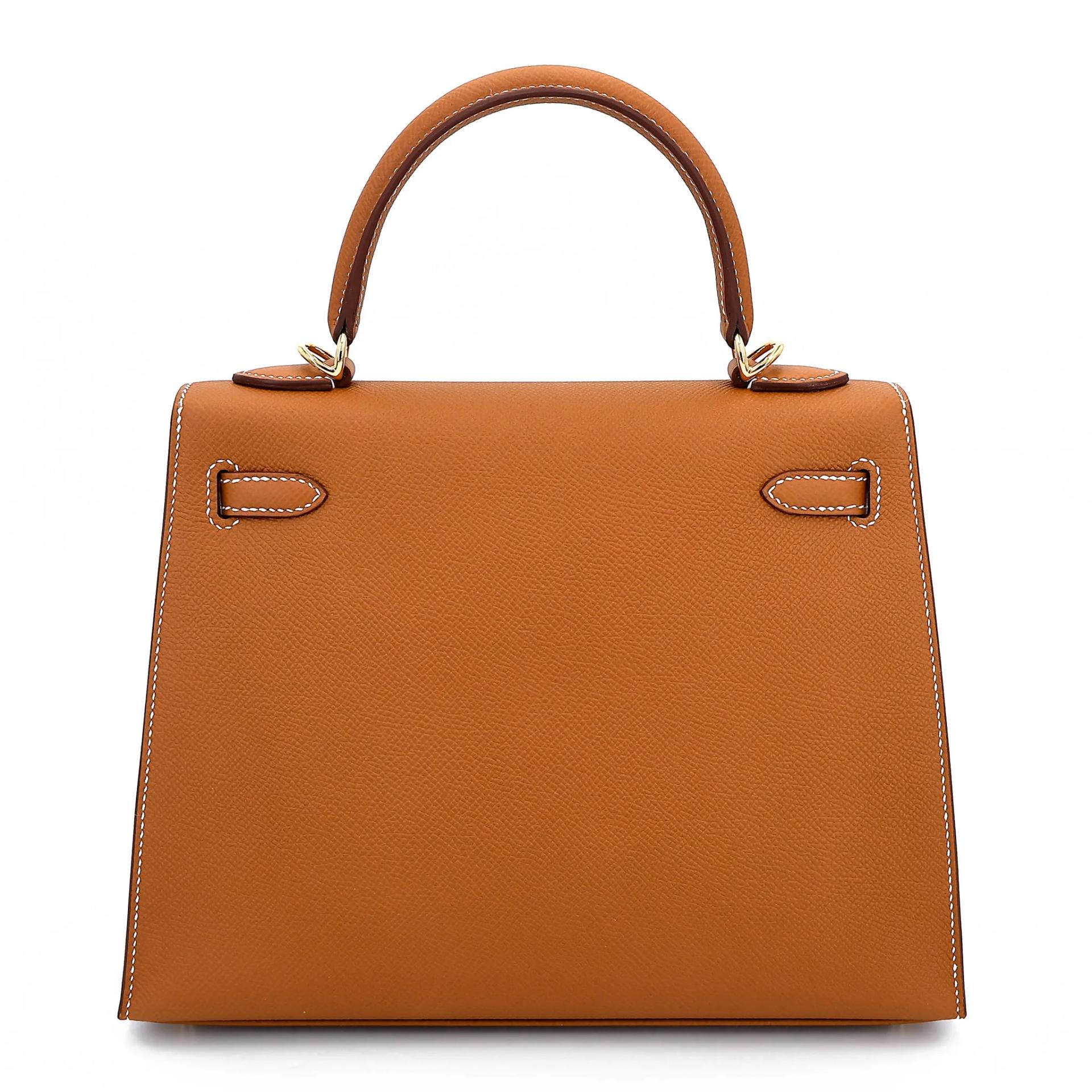 Brand New ( Rank N ) HERMÈS Kelly 25 Sellier Gold (37) Epsom Gold hardware G (2026) - 2