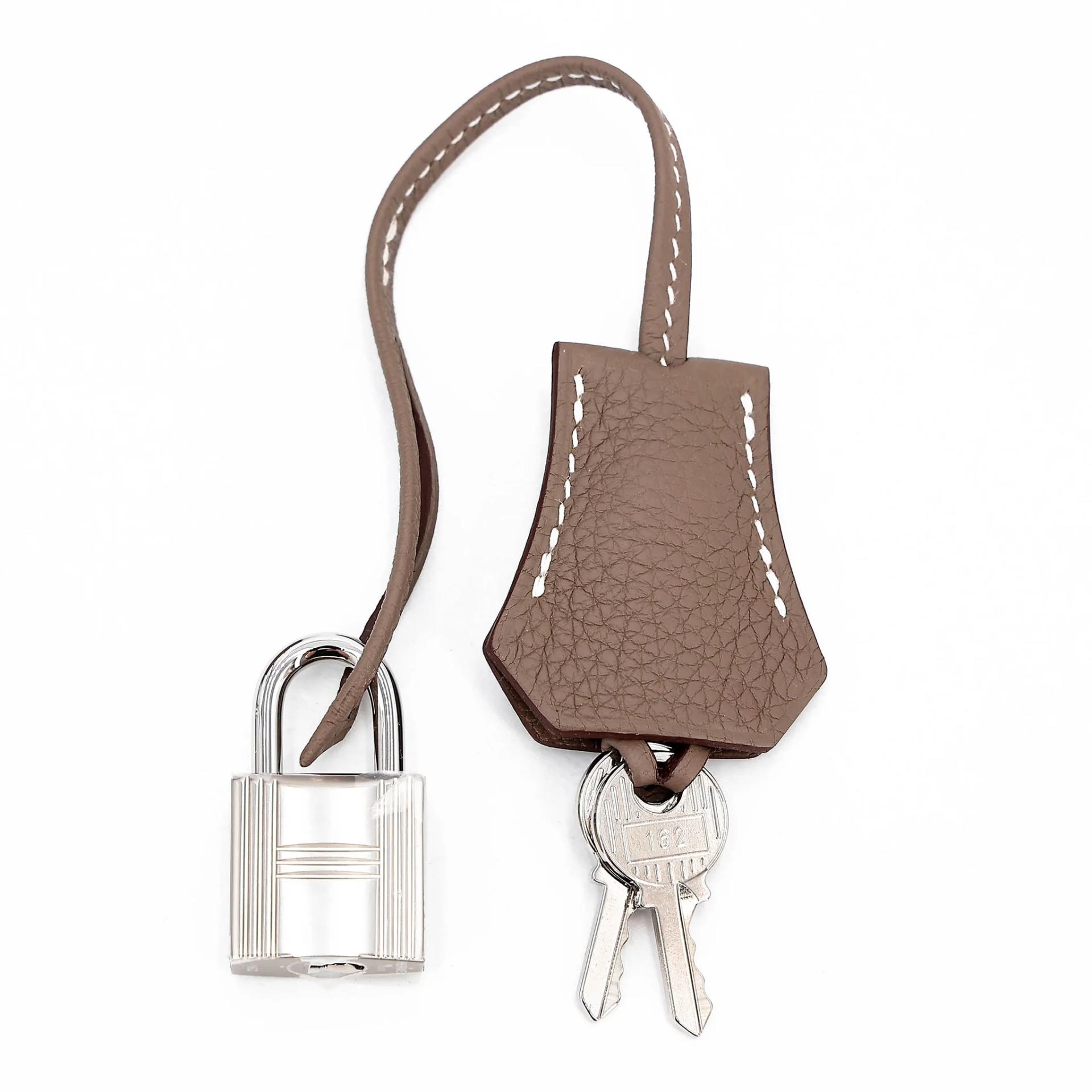 Brand New ( Rank N ) HERMÈS Birkin 25 Etoupe (18) Togo Palladium hardware G (2026) - 17