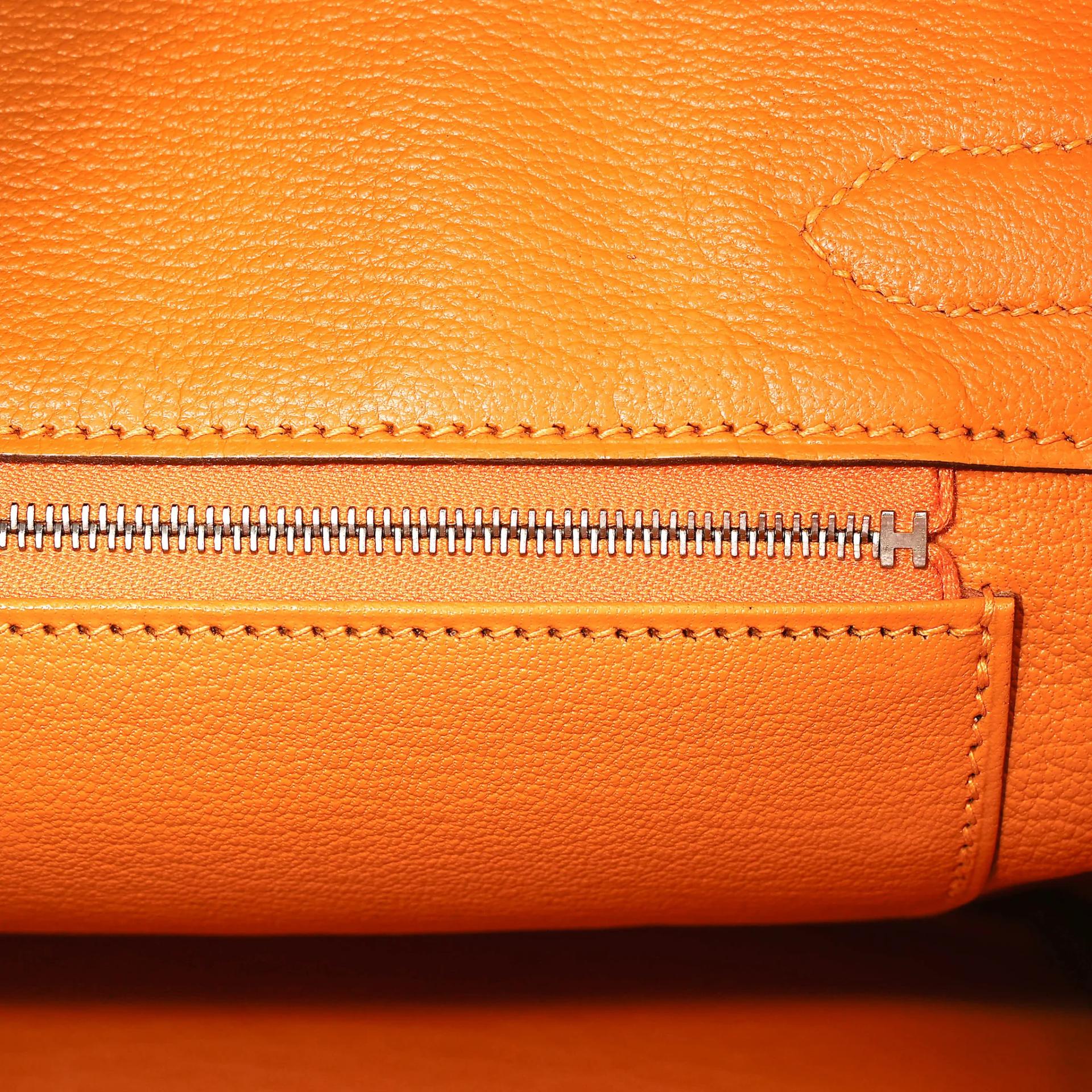 Very Good ( Rank A) HERMÈS Birkin 30 Jaune d’Or (9V) Epsom Palladium hardware Square P (2012) - 22