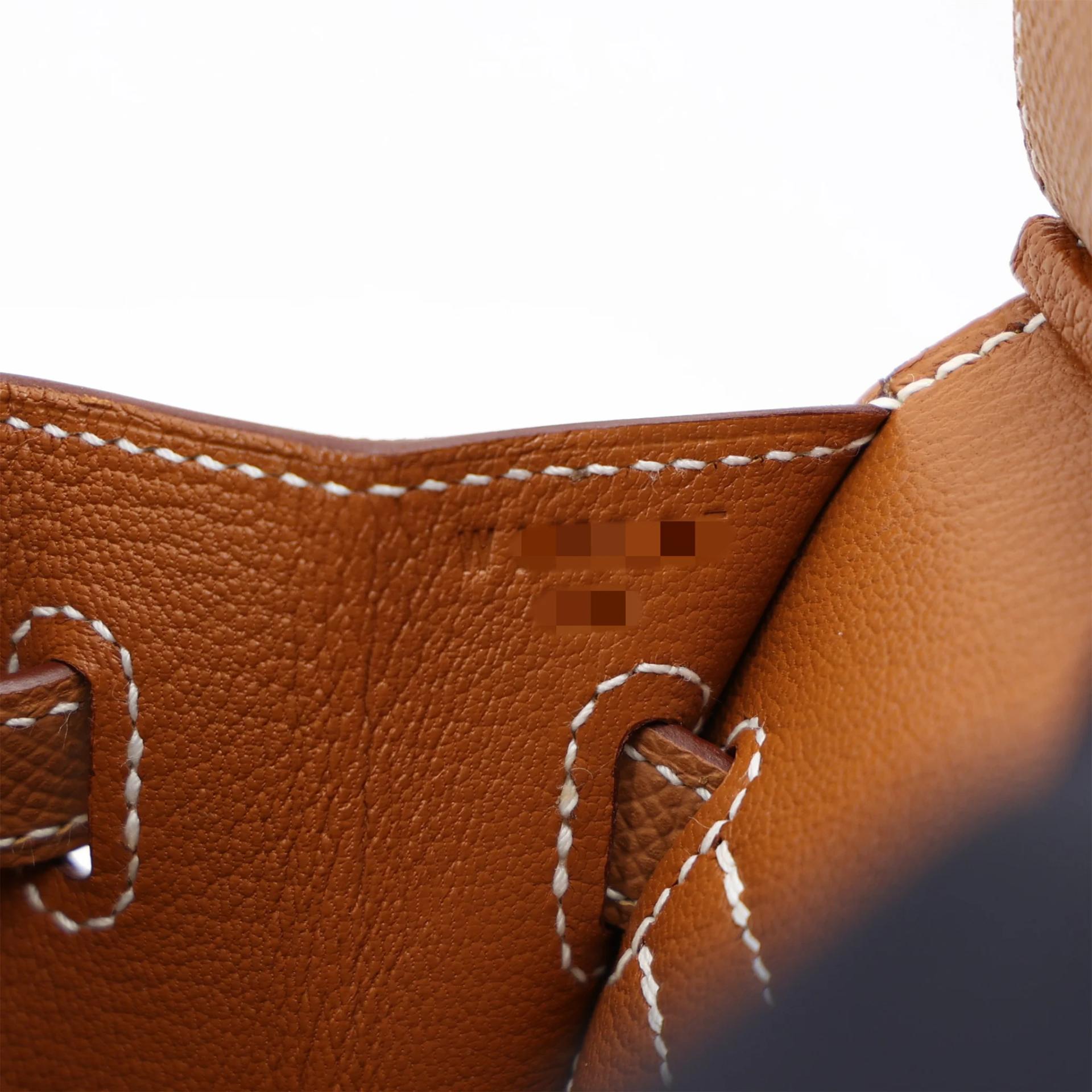 Unused ( Rank NS ) HERMÈS Birkin 25 sellier Gold Epsom Gold hardware W (2024) - 16