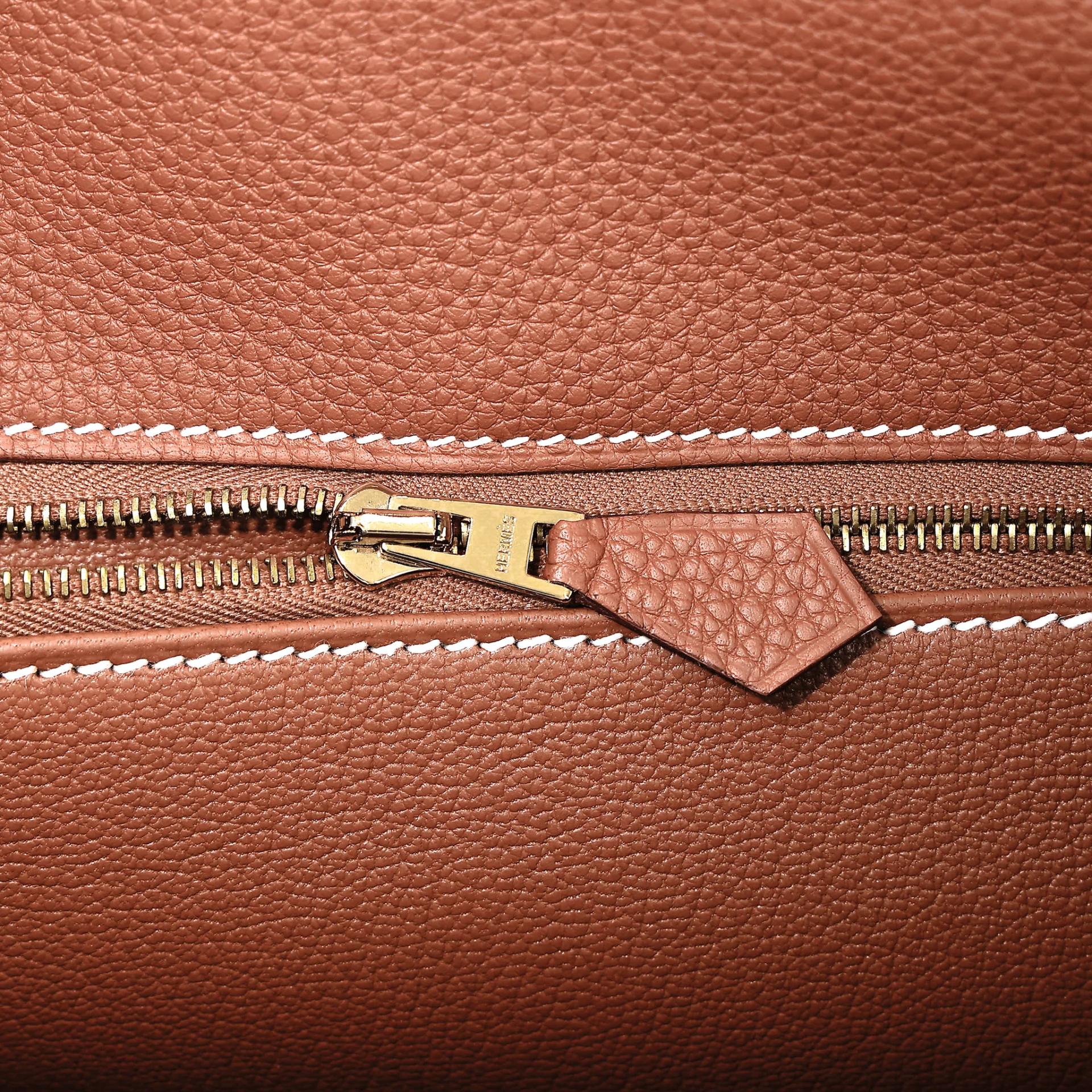Unused ( Rank NS ) HERMÈS Kelly 28 Gold (37) Togo Gold hardware B (2023) - 15
