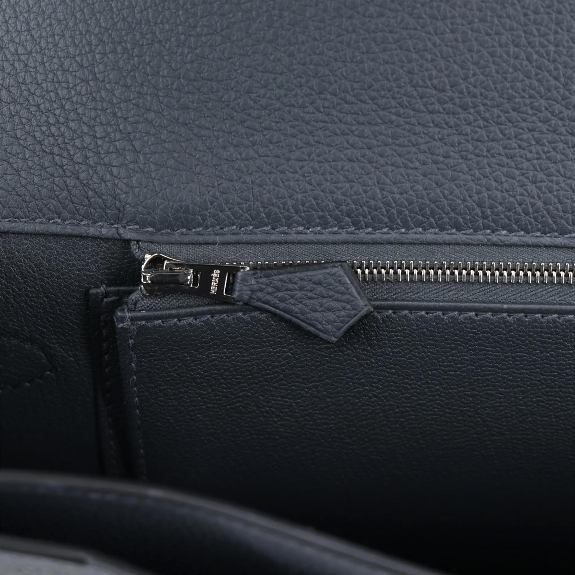 Unused ( Rank NS ) HERMÈS Kelly depeches 36 Gris misty (H0) Togo Palladium hardware W (2024) - 14