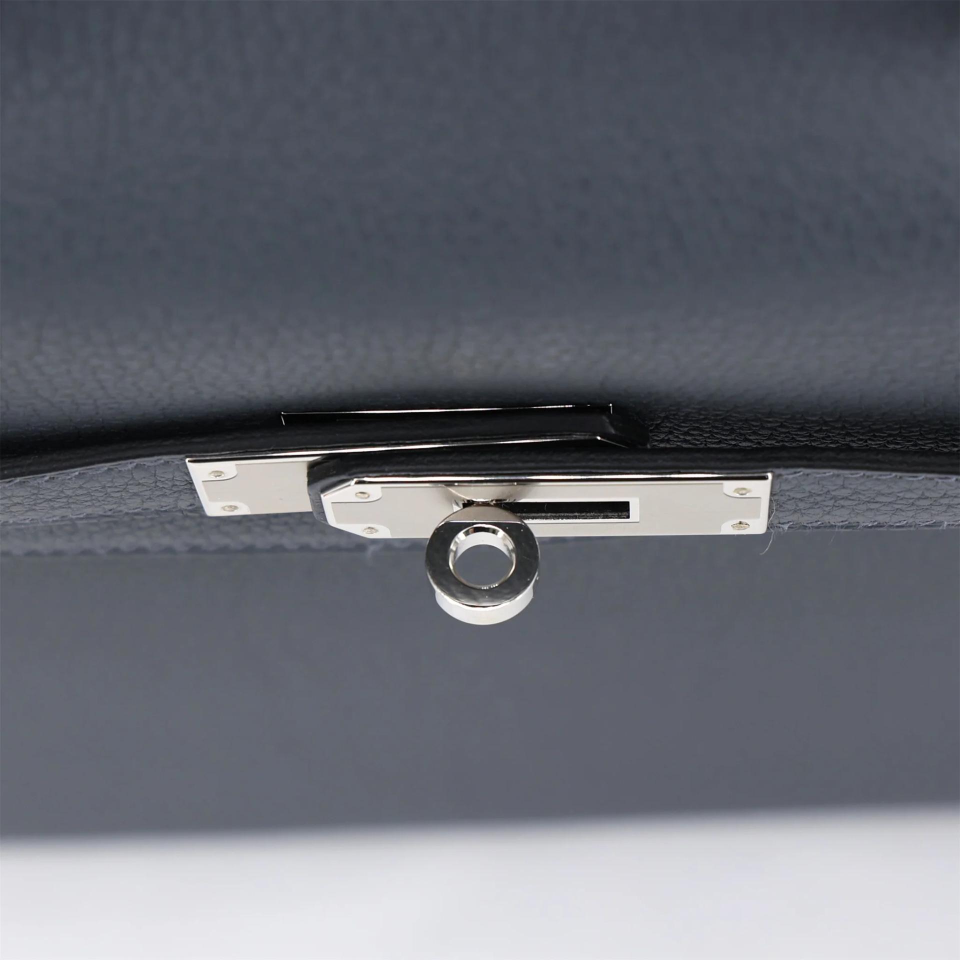 Unused ( Rank NS ) HERMÈS Kelly depeches 36 Gris misty (H0) Togo Palladium hardware W (2024) - 9