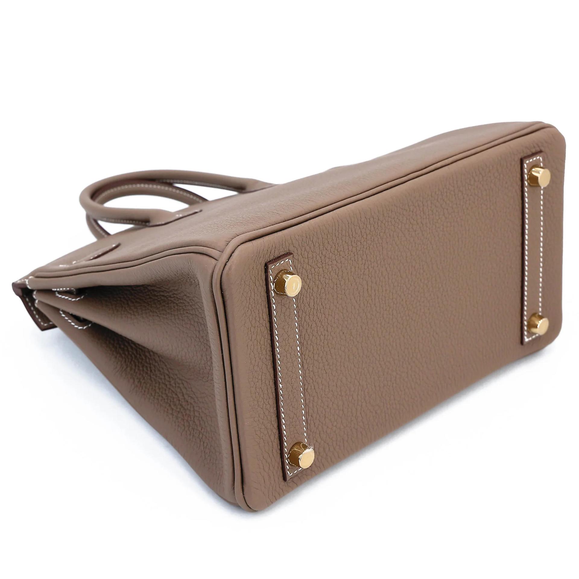 ランク N 新品 HERMÈS エルメス バーキン25 エトゥープ (18) トゴ ゴールド金具 G刻印 (2026) - 7