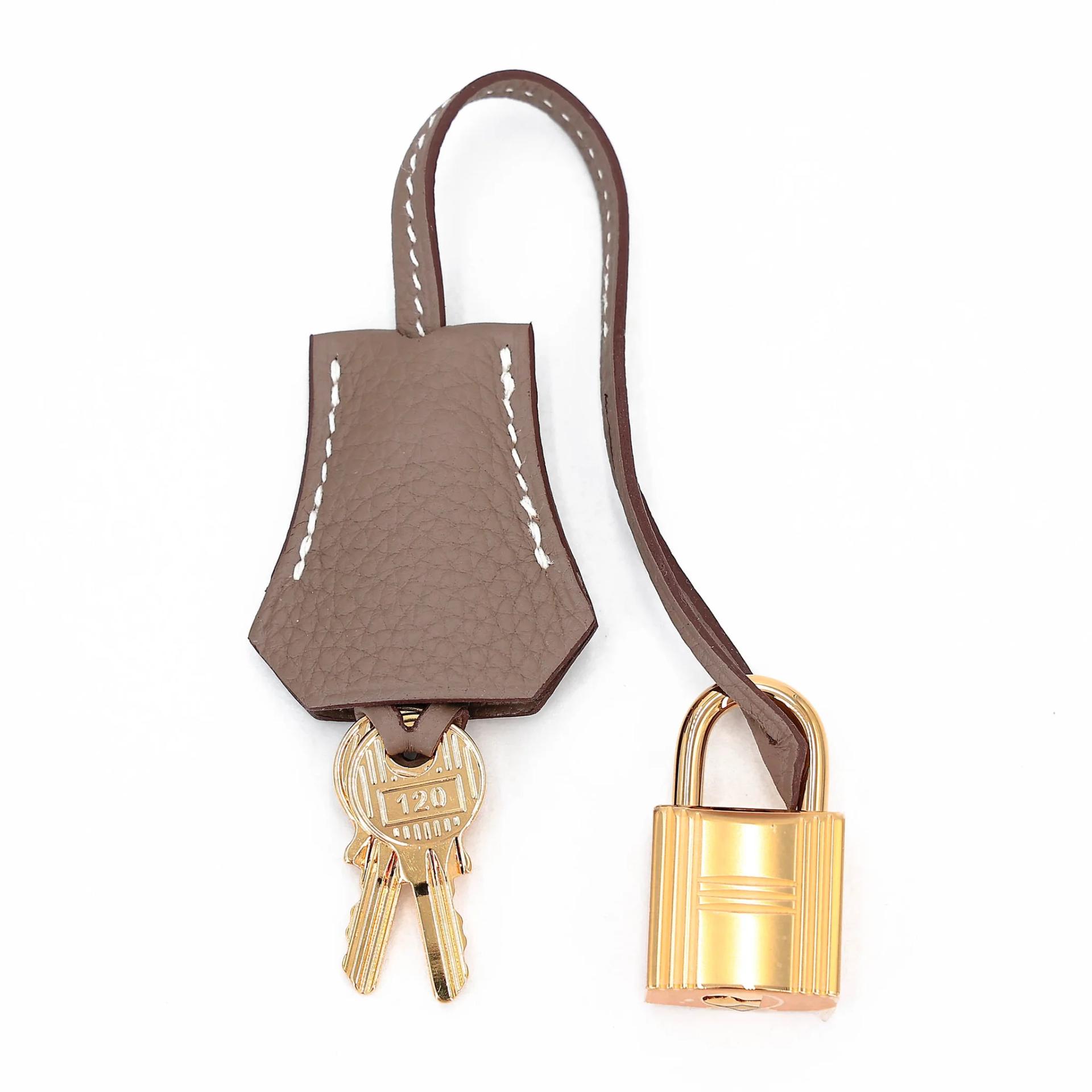ランク N 新品 HERMÈS エルメス バーキン25 エトゥープ (18) トゴ ゴールド金具 G刻印 (2026) - 17