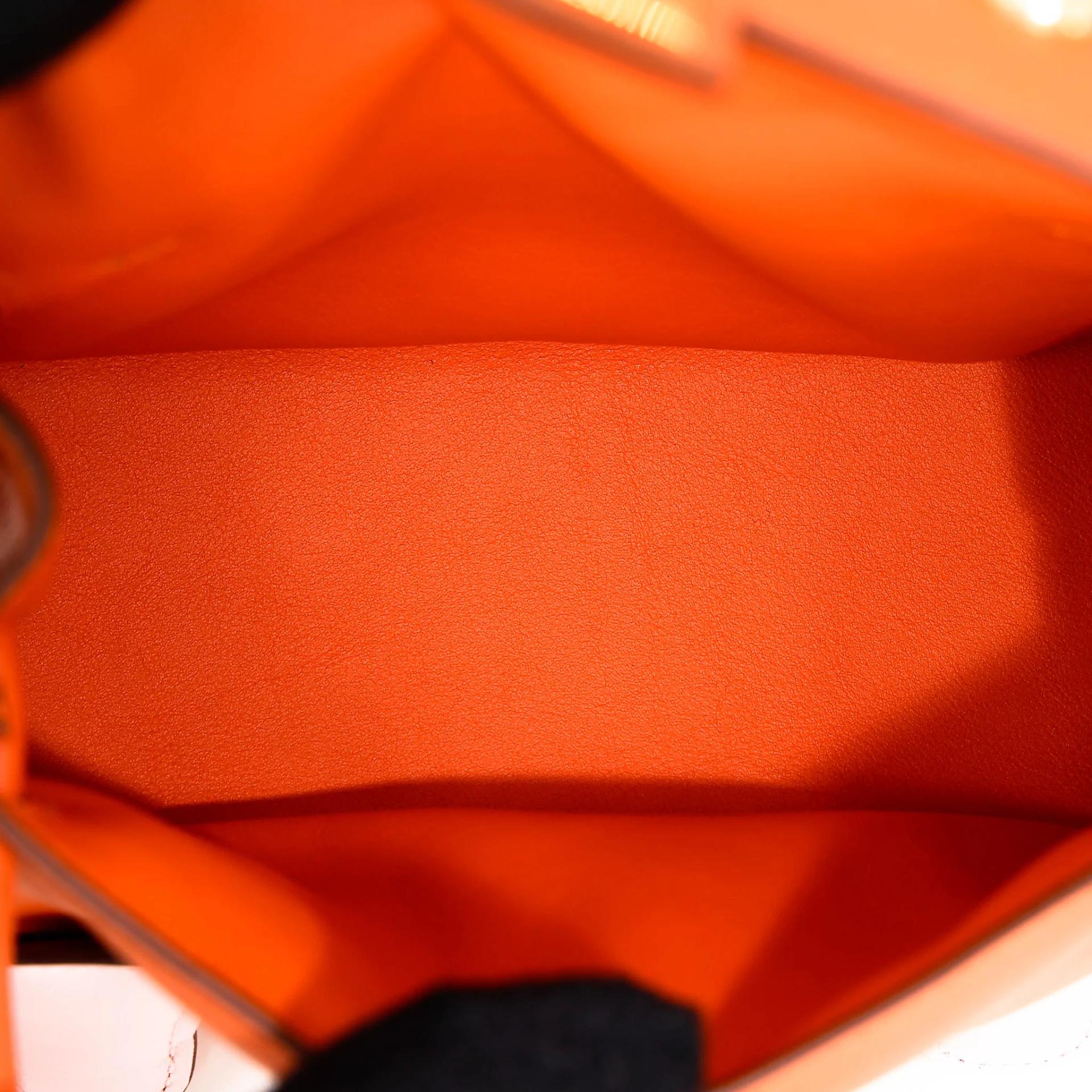 ランク NS 未使用品 HERMÈS エルメス 限定品 ケリードール オレンジ (93) ローズサクラ (3Q) スイフト ゴールド金具 W刻印 (2024) - 18