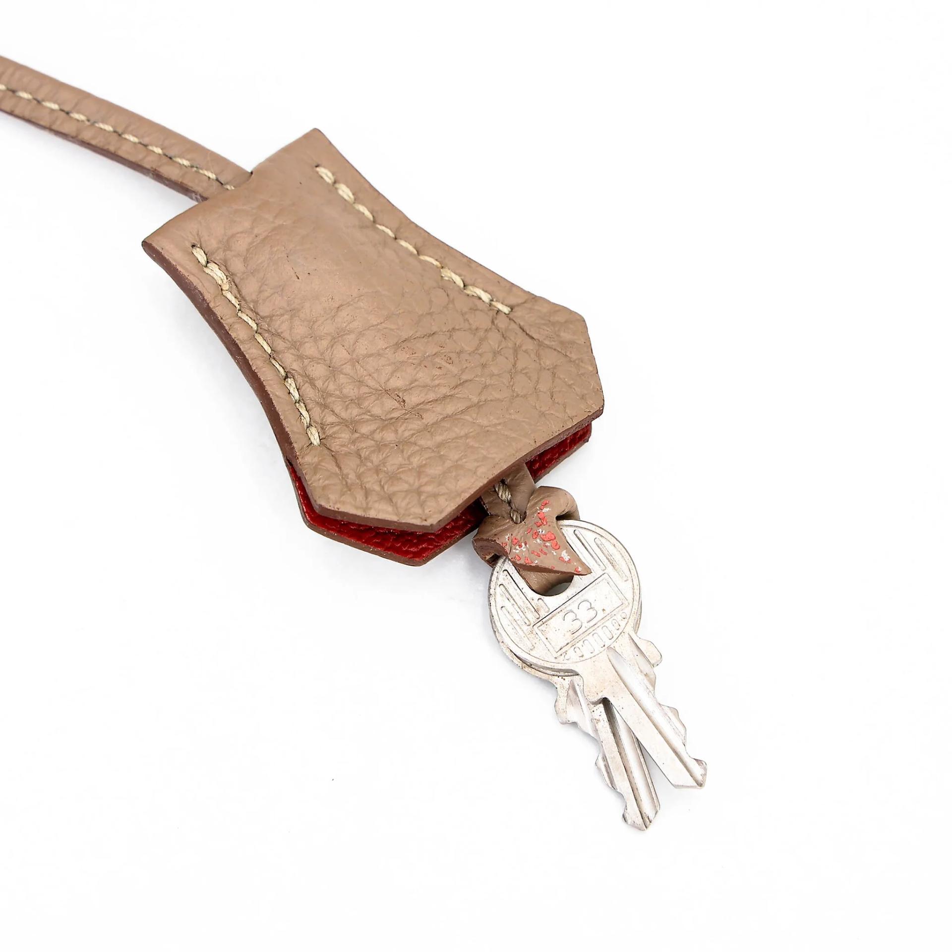 Very Good ( Rank A) HERMÈS Limited Edition Birkin 35 Casaque Gris Tourterelle (81) Sanguine (9M) Moutarde (9U) Clemence Swift Brushed Palladium Square Q (2013) - 29