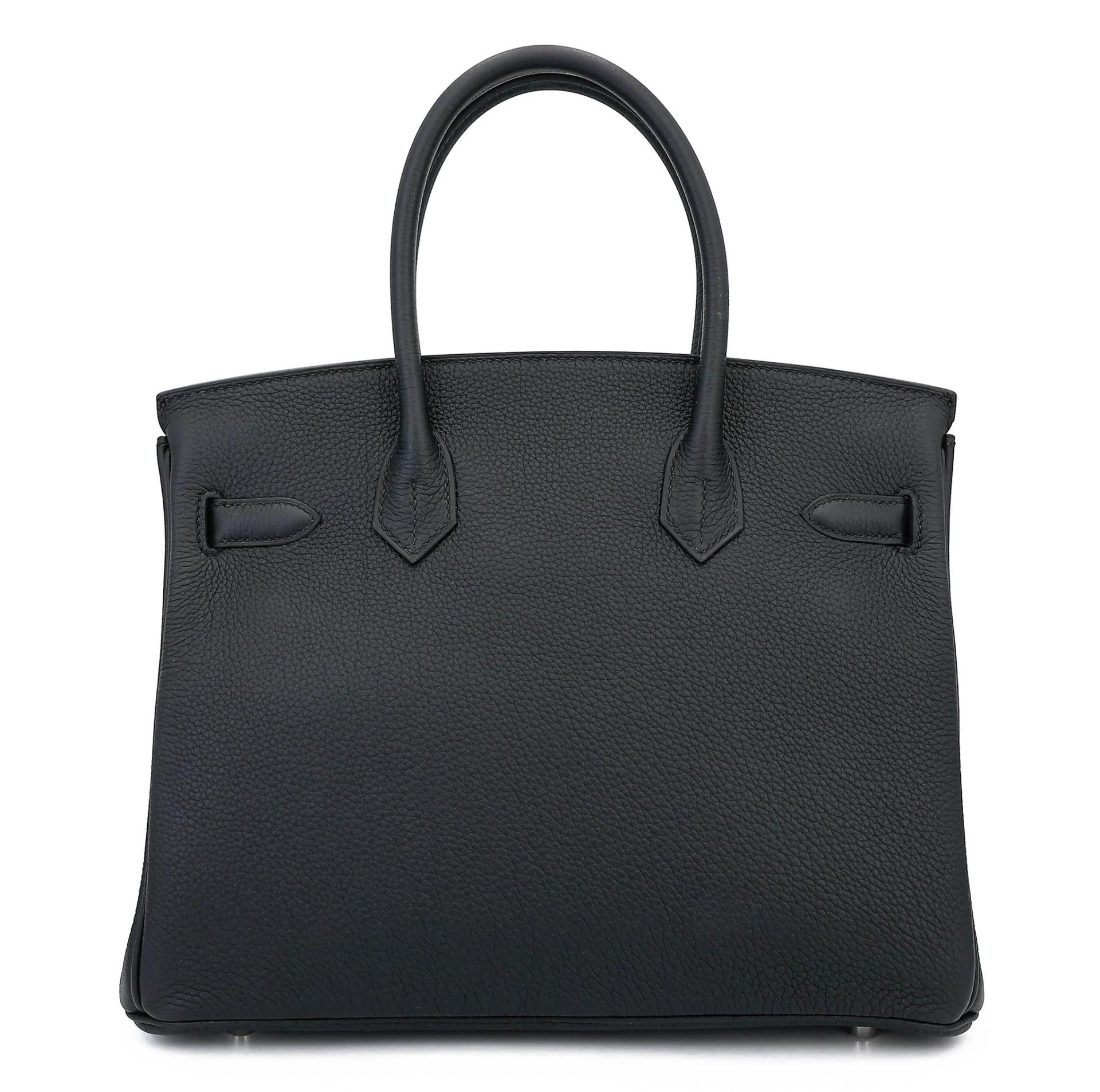 全新 HERMÈS 愛馬仕 Birkin 30 89 黑色 Noir (Black) Togo小牛皮 銀扣 G刻 2026年 - 2