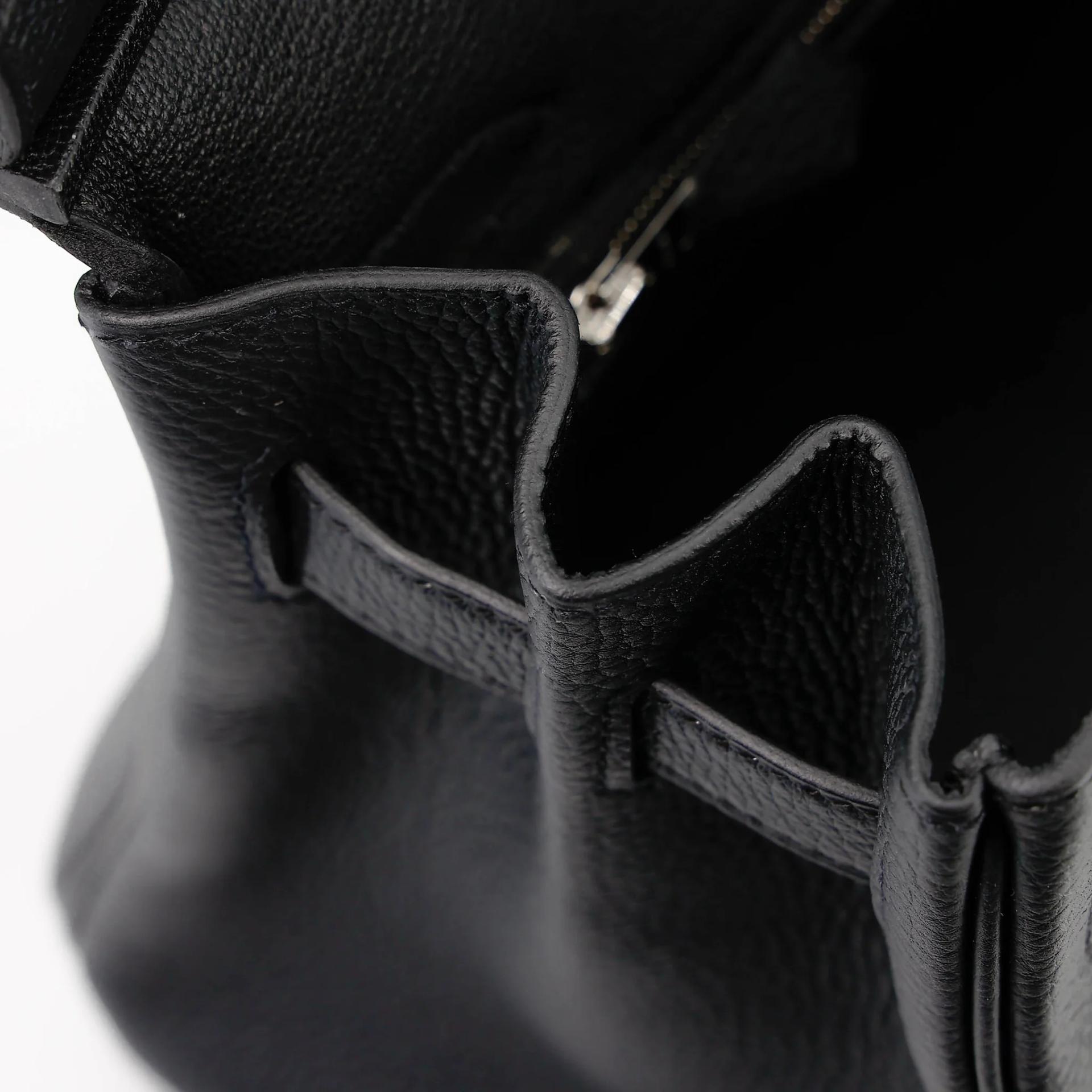 全新 HERMÈS 愛馬仕 Birkin 30 89 黑色 Noir (Black) Togo小牛皮 銀扣 G刻 2026年 - 15