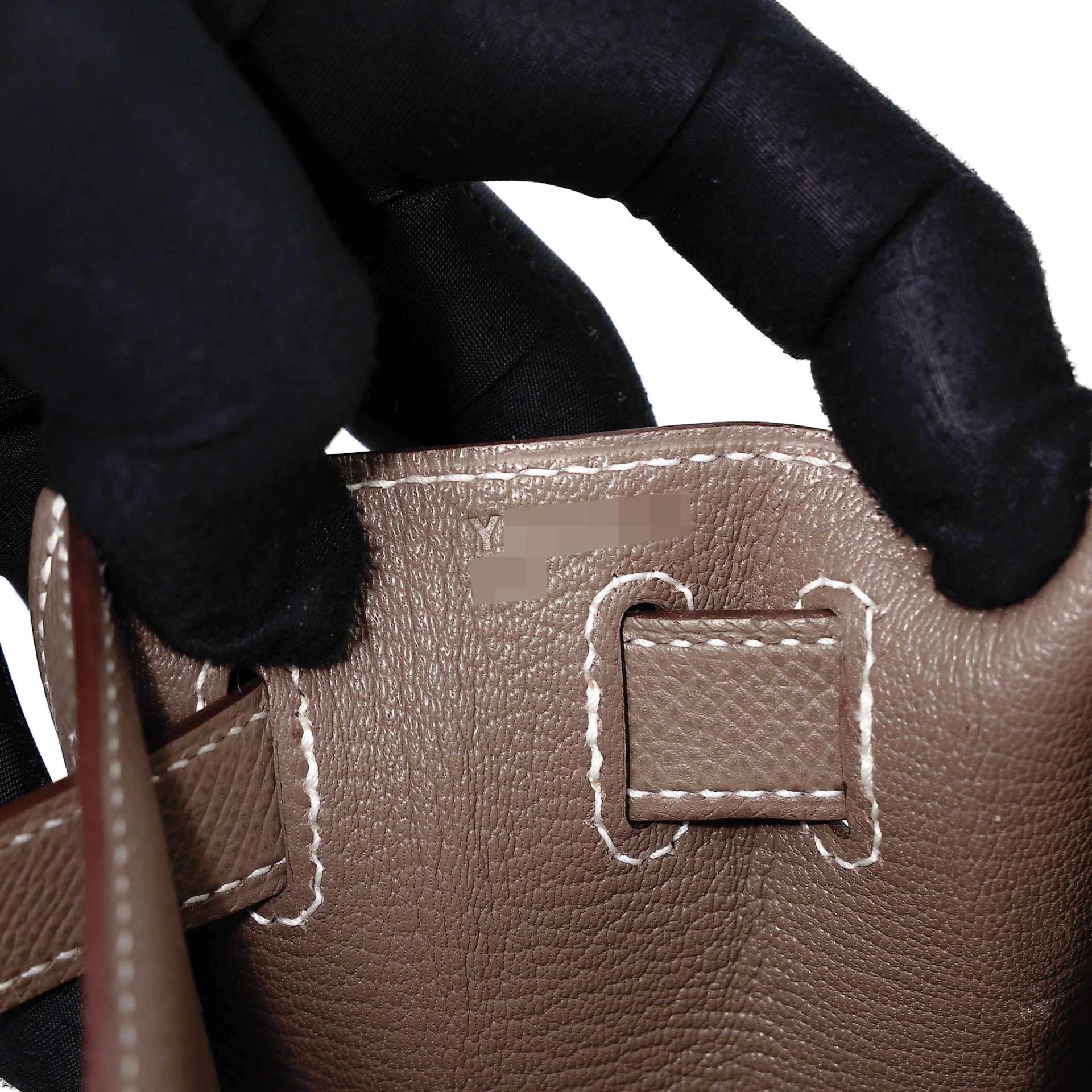 A美品 HERMÈS 愛馬仕 Kelly 28 外縫 18 大象灰 Etoupe Epsom牛皮 銀扣 Y刻 2020年 - 23