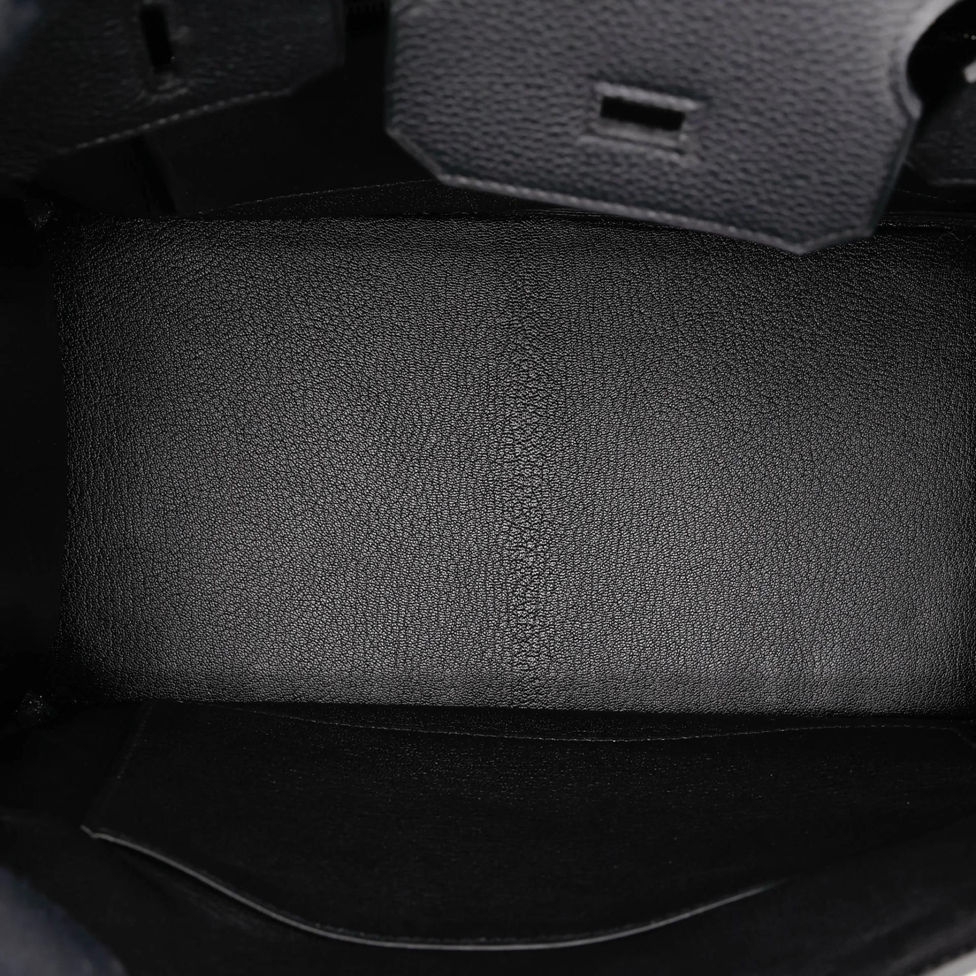 全新 HERMÈS 愛馬仕 Birkin 30 89 黑色 Noir (Black) Togo小牛皮 銀扣 G刻 2026年 - 16